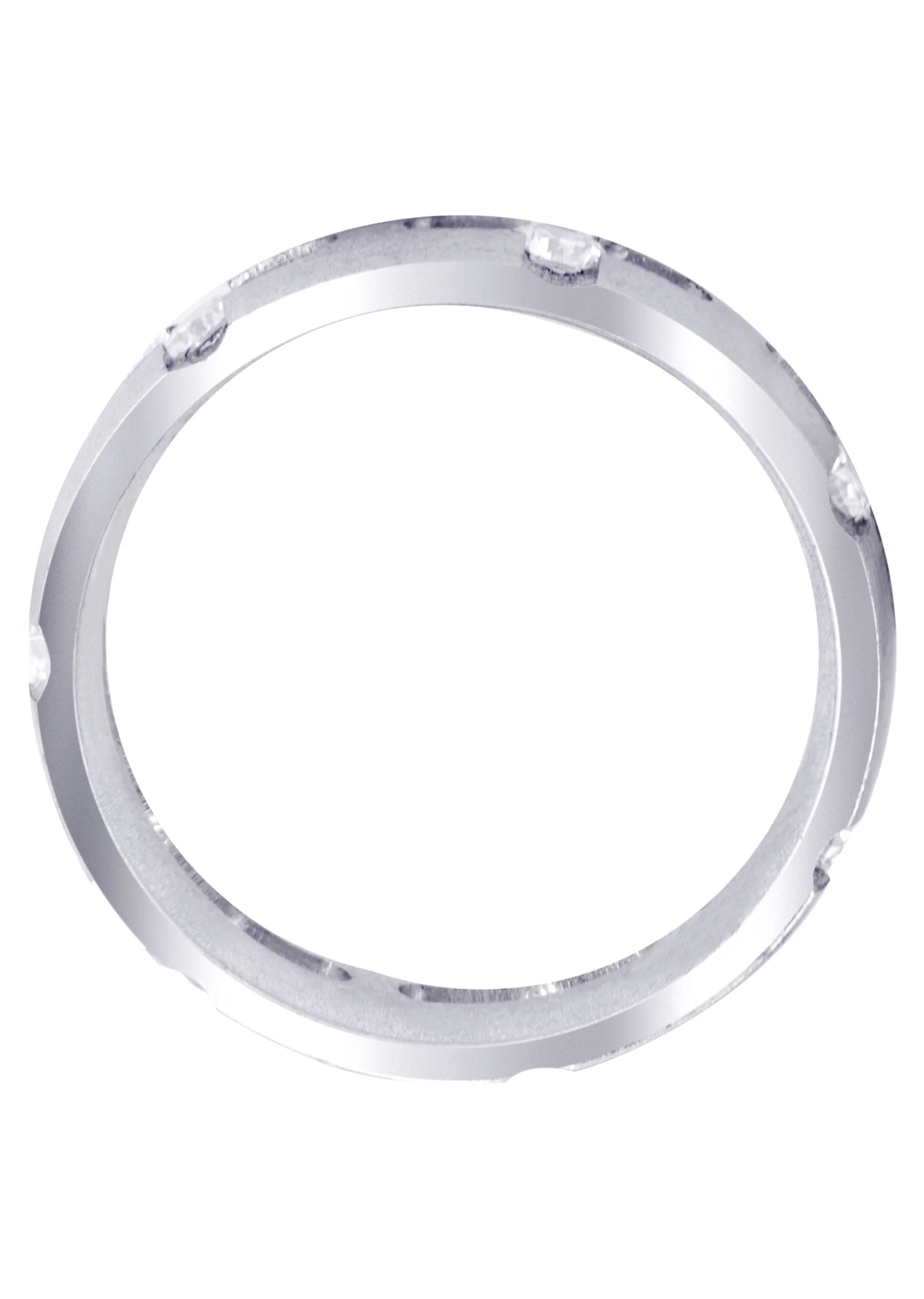 Diamond Mens Wedding Band | 0.7 Carats | Satin Finish (Phoenix) - Image 3