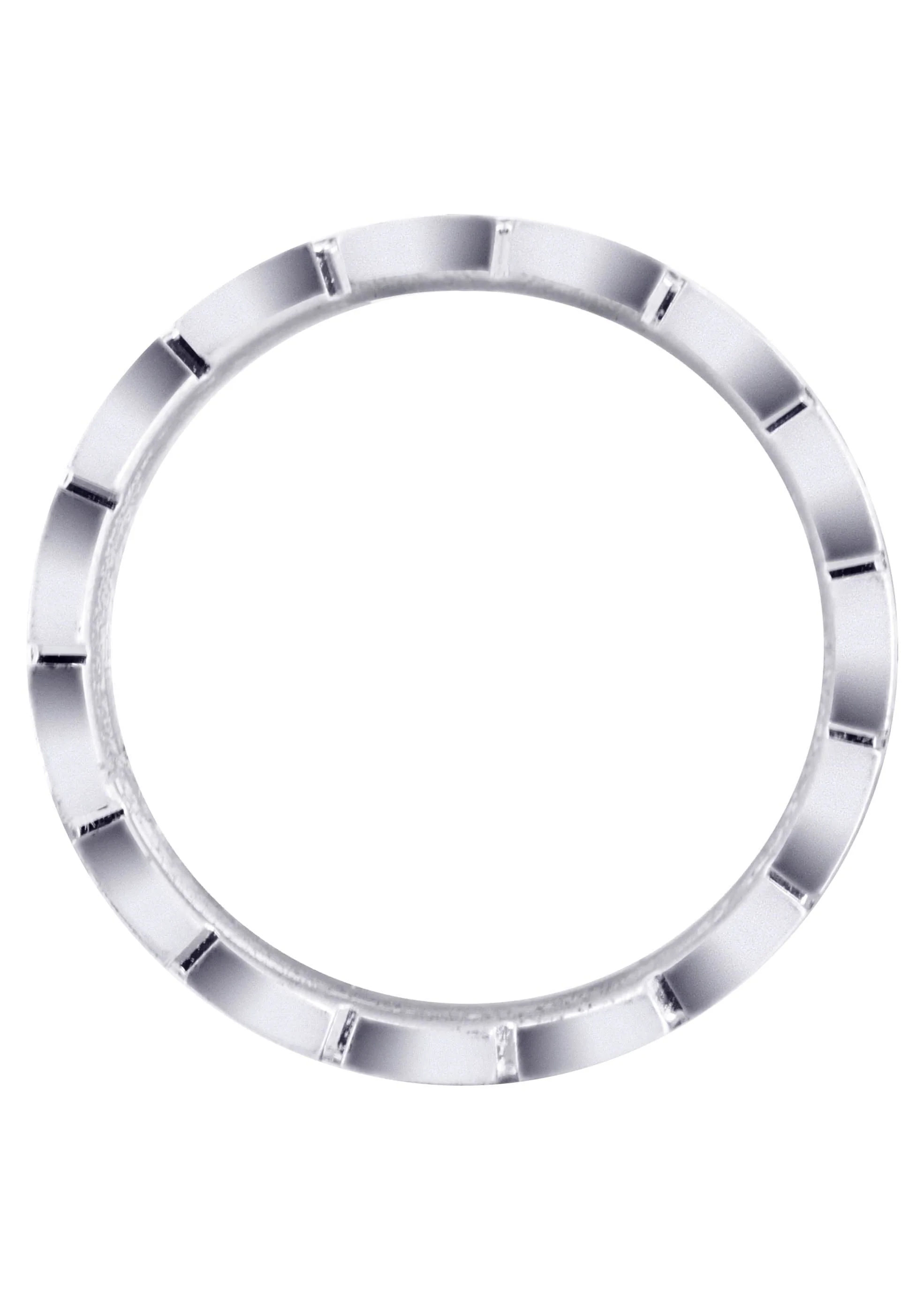 Diamond Mens Wedding Band | 0.75 Carats | Satin Finish - Image 3