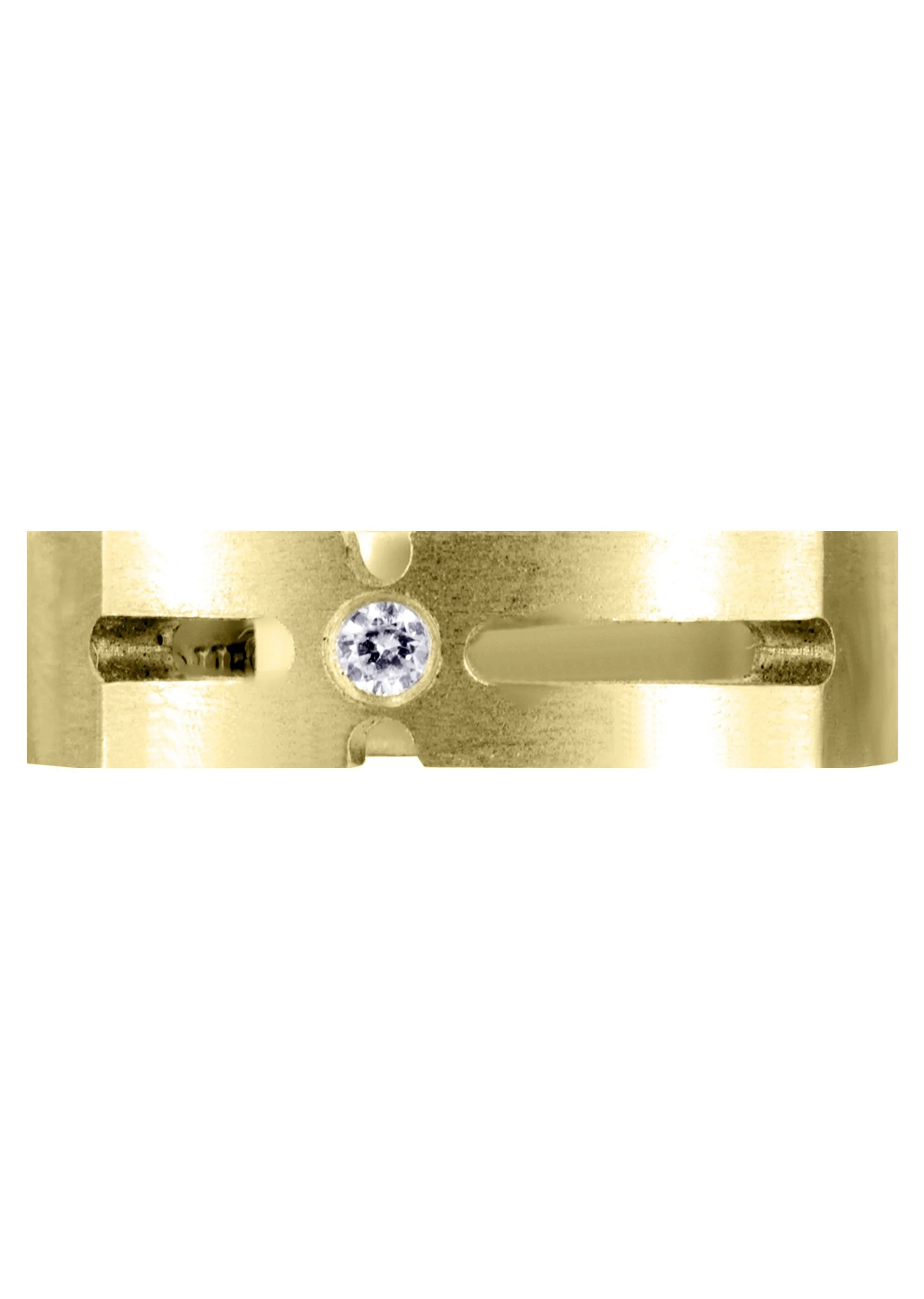 Yellow Gold Diamond Mens Engagement Ring | 0.05 Carats (Kayson) - Image 2