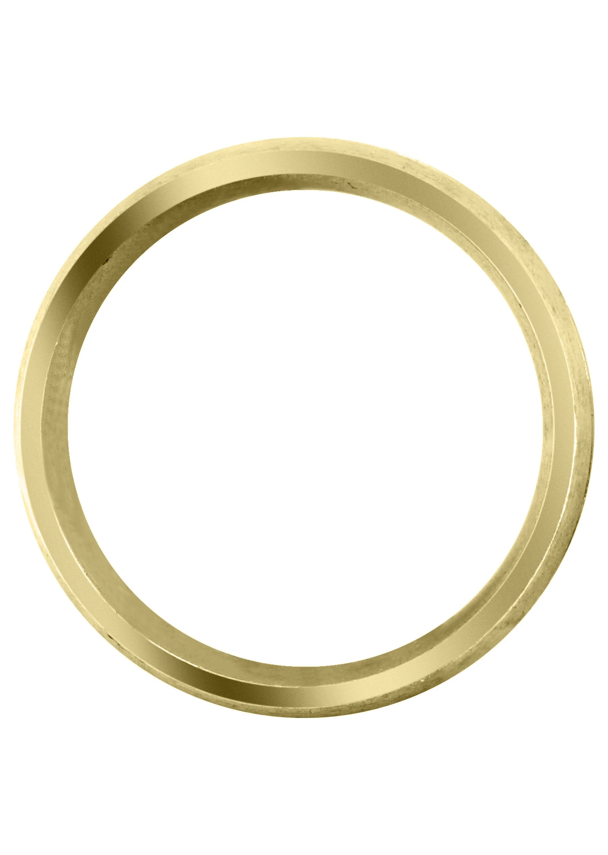 Yellow Gold Diamond Mens Wedding Band | 0.05 Carats | Satin Finish (Malik) - Image 3
