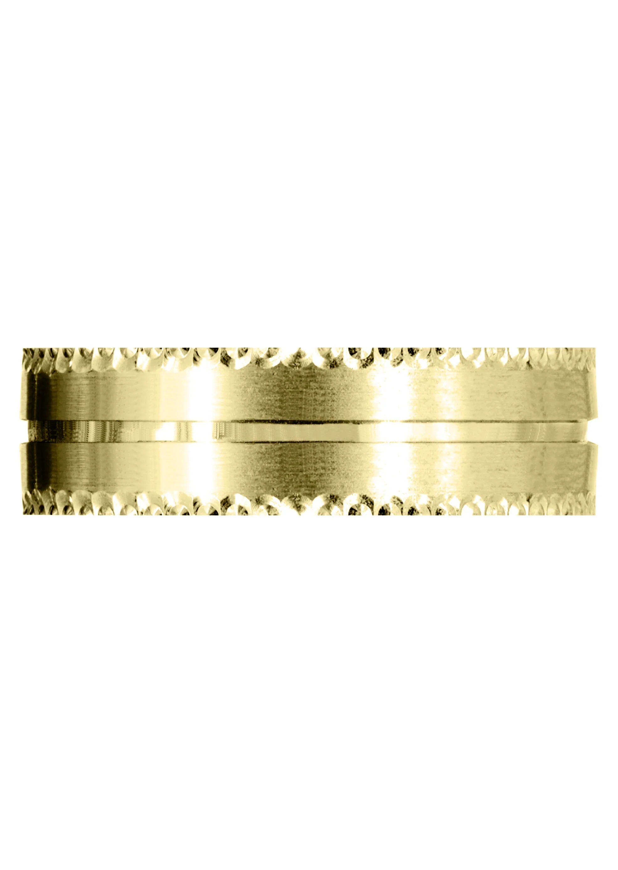 Yellow Gold Diamond Mens Wedding Band | 0.1 Carats (Odin) - Image 2