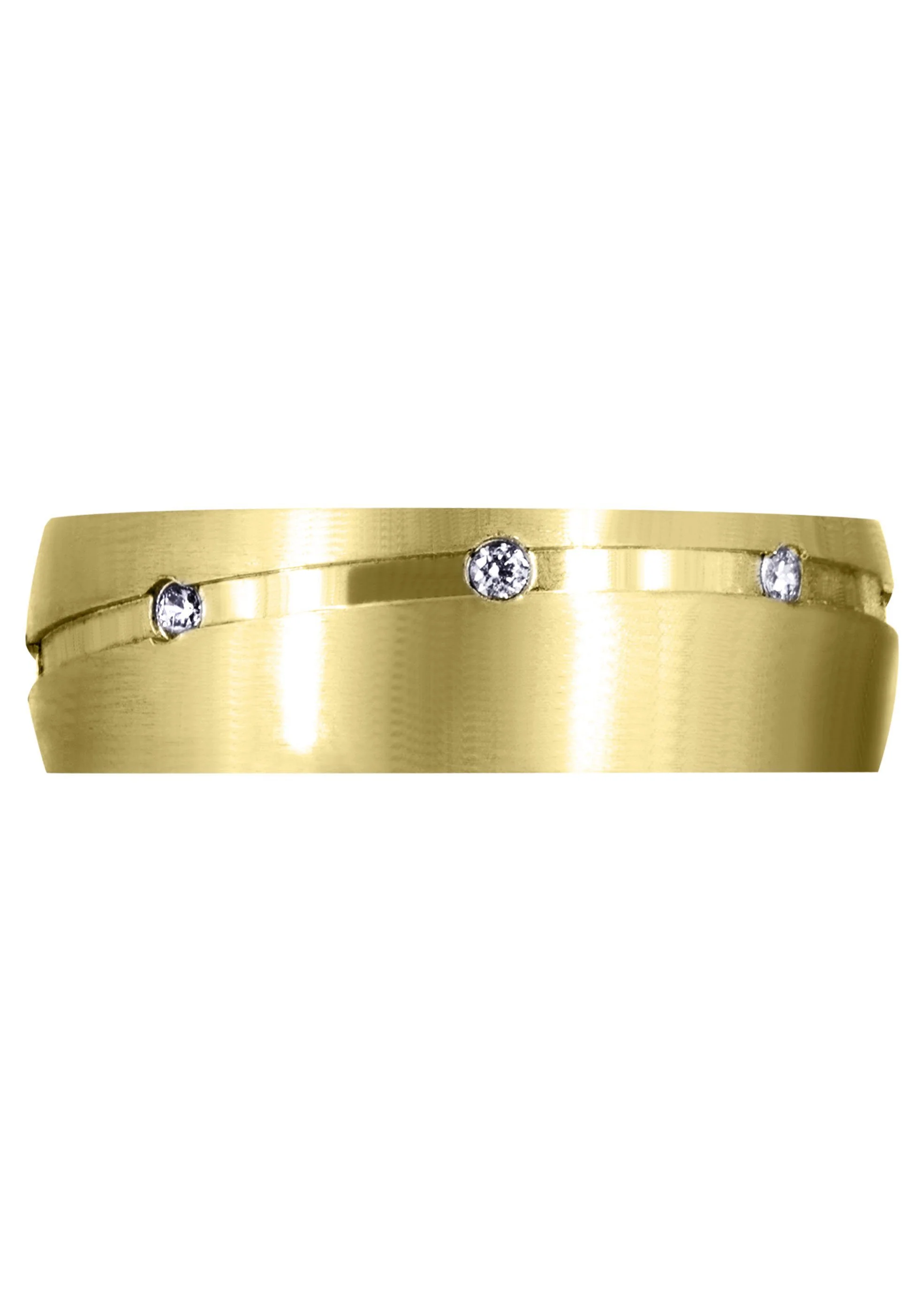 Yellow Gold Diamond Mens Wedding Band | 0.16 Carats (Jamison) - Image 2