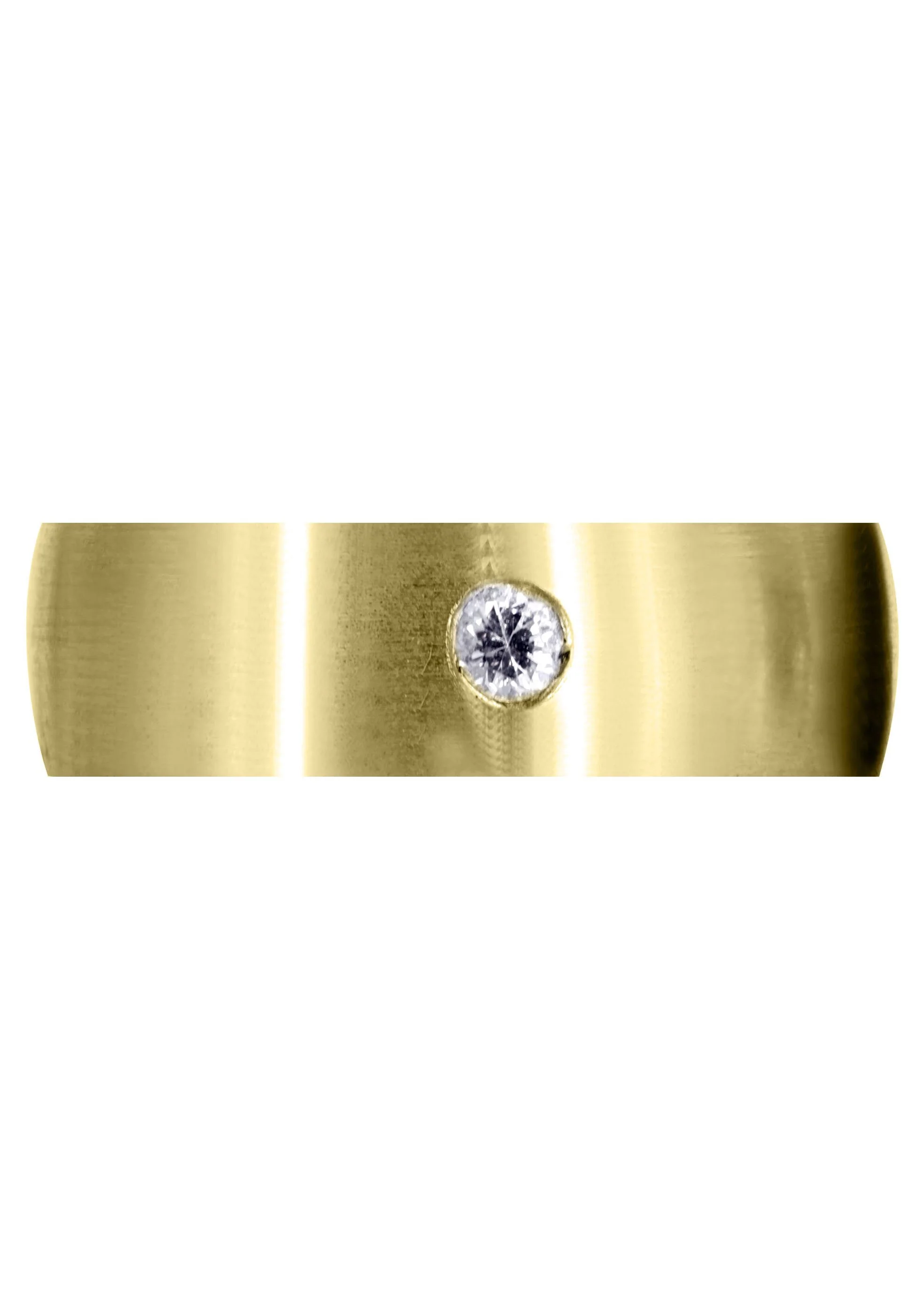 Yellow Gold Diamond Mens Wedding Band | 0.26 Carats | Satin Finish (Trenton) - Image 2