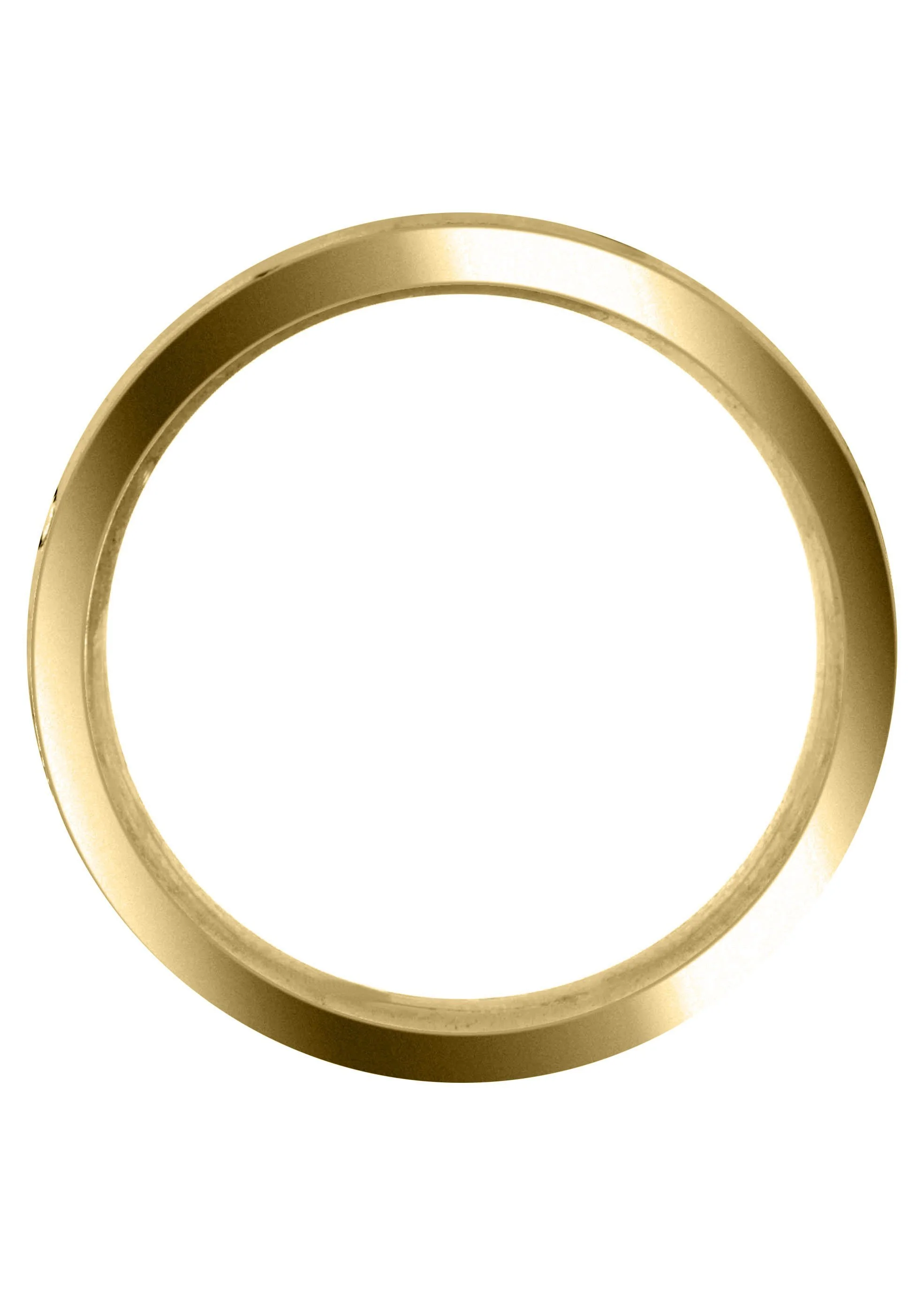 Yellow Gold Diamond Mens Wedding Band | 0.28 Carats | Satin Finish (Seth) - Image 3