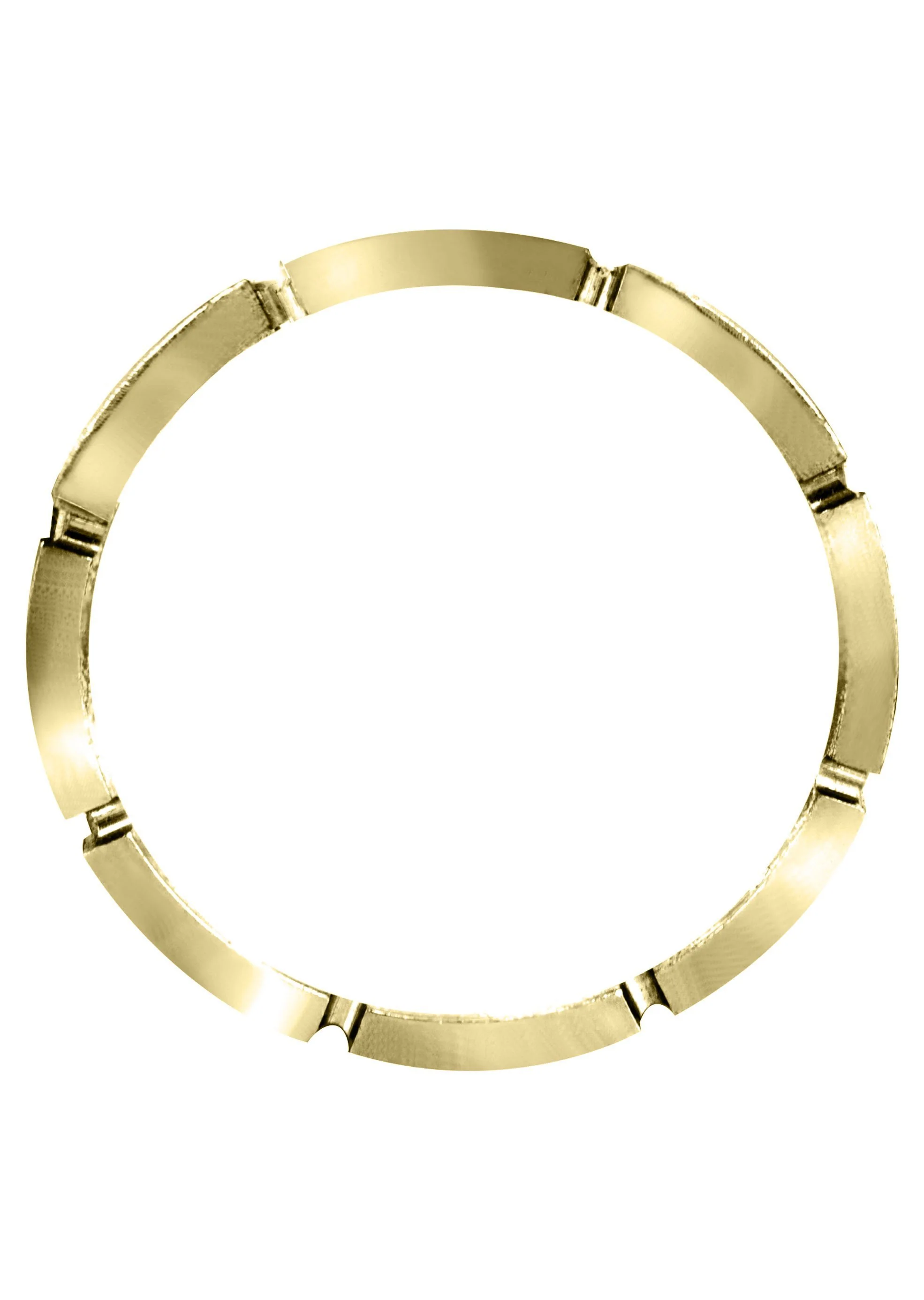Yellow Gold Diamond Mens Wedding Band | 0.48 Carats | Satin Finish (Ace) - Image 3