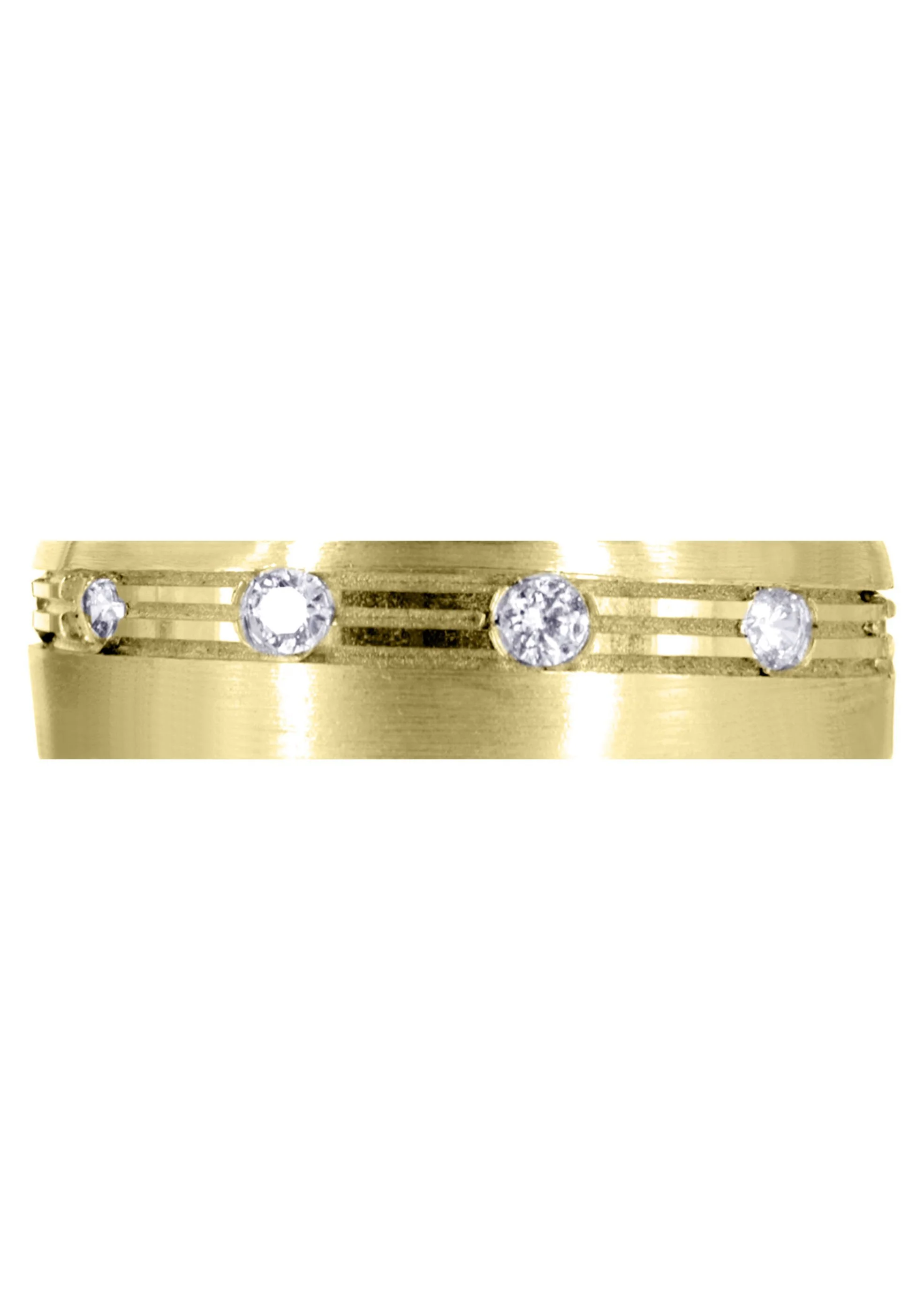 Yellow Gold Diamond Mens Wedding Band | 0.5 Carats (Hendrix) - Image 2