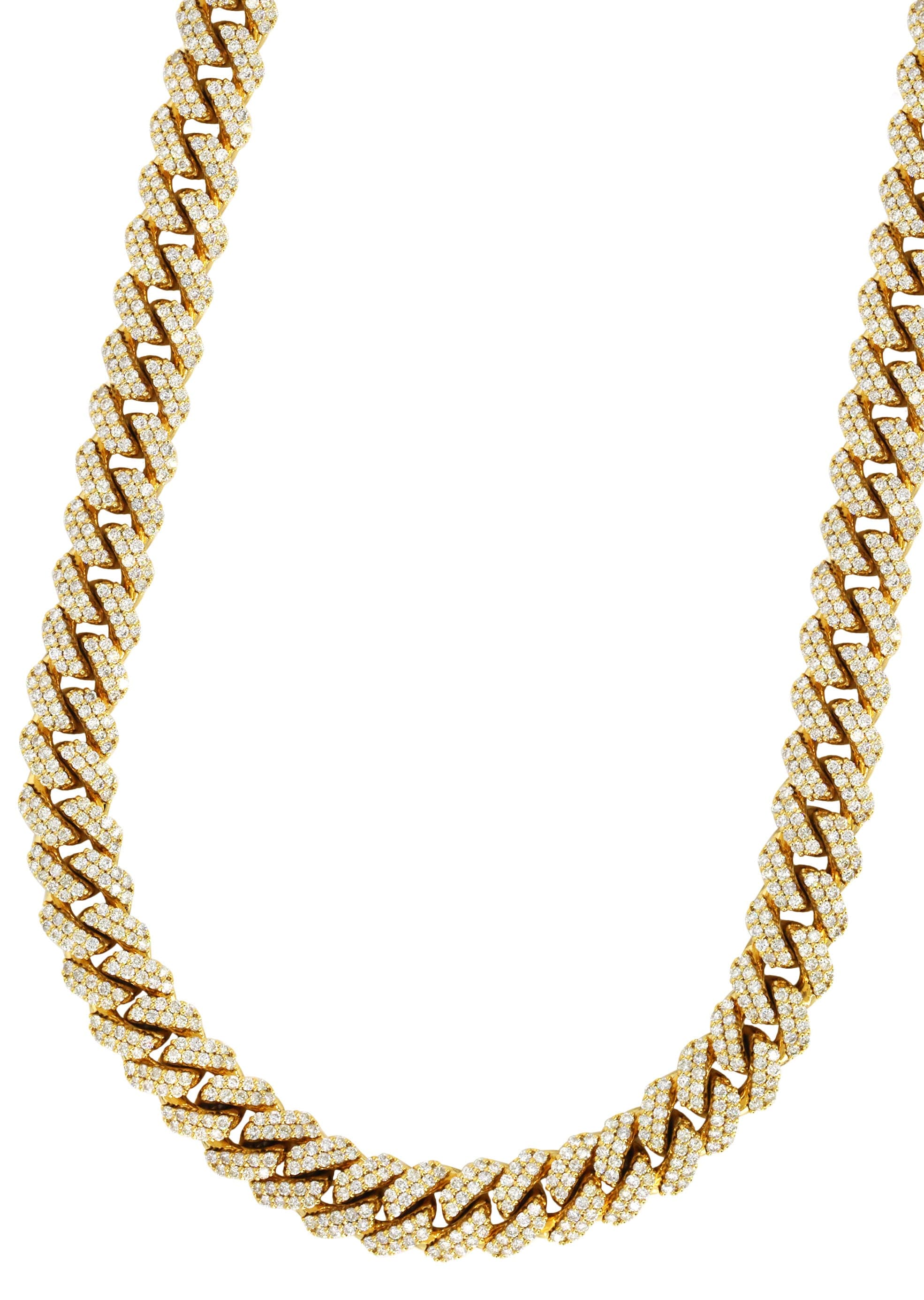 Diamond Miami Cuban Link Chain ( 12 MM ) - Image 3
