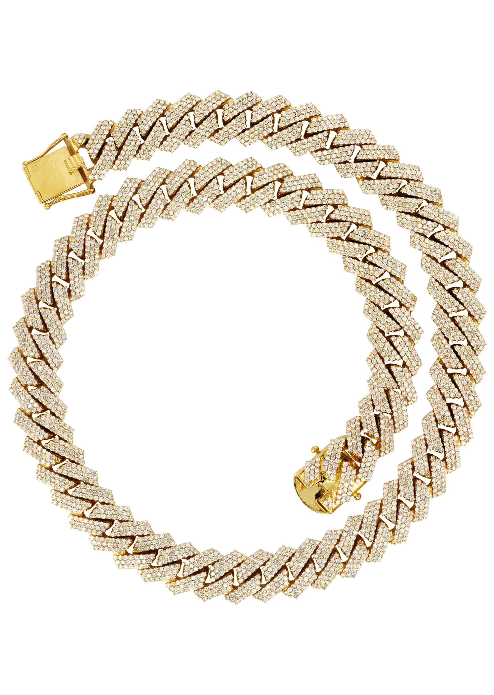 Diamond Miami Cuban Link Chain ( 17 MM ) - Image 4