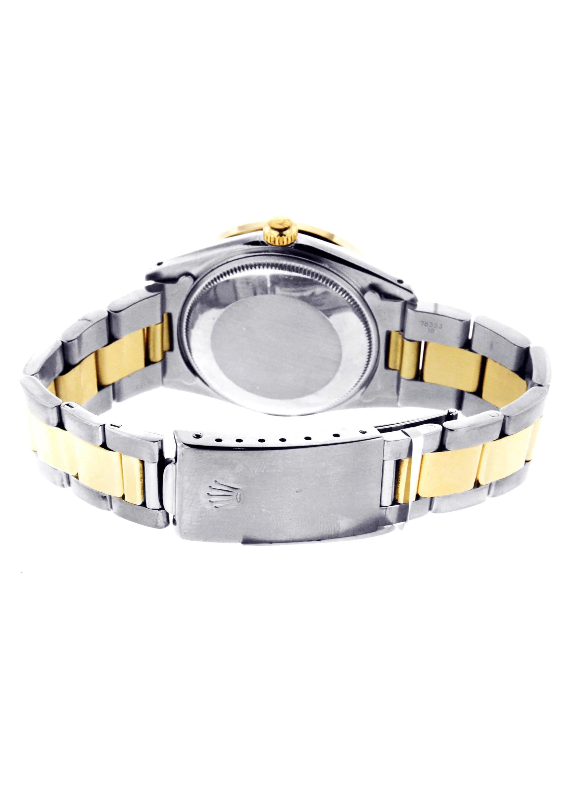 Diamond Rolex Datejust | 18K Yellow Gold | 36 Mm - Image 4