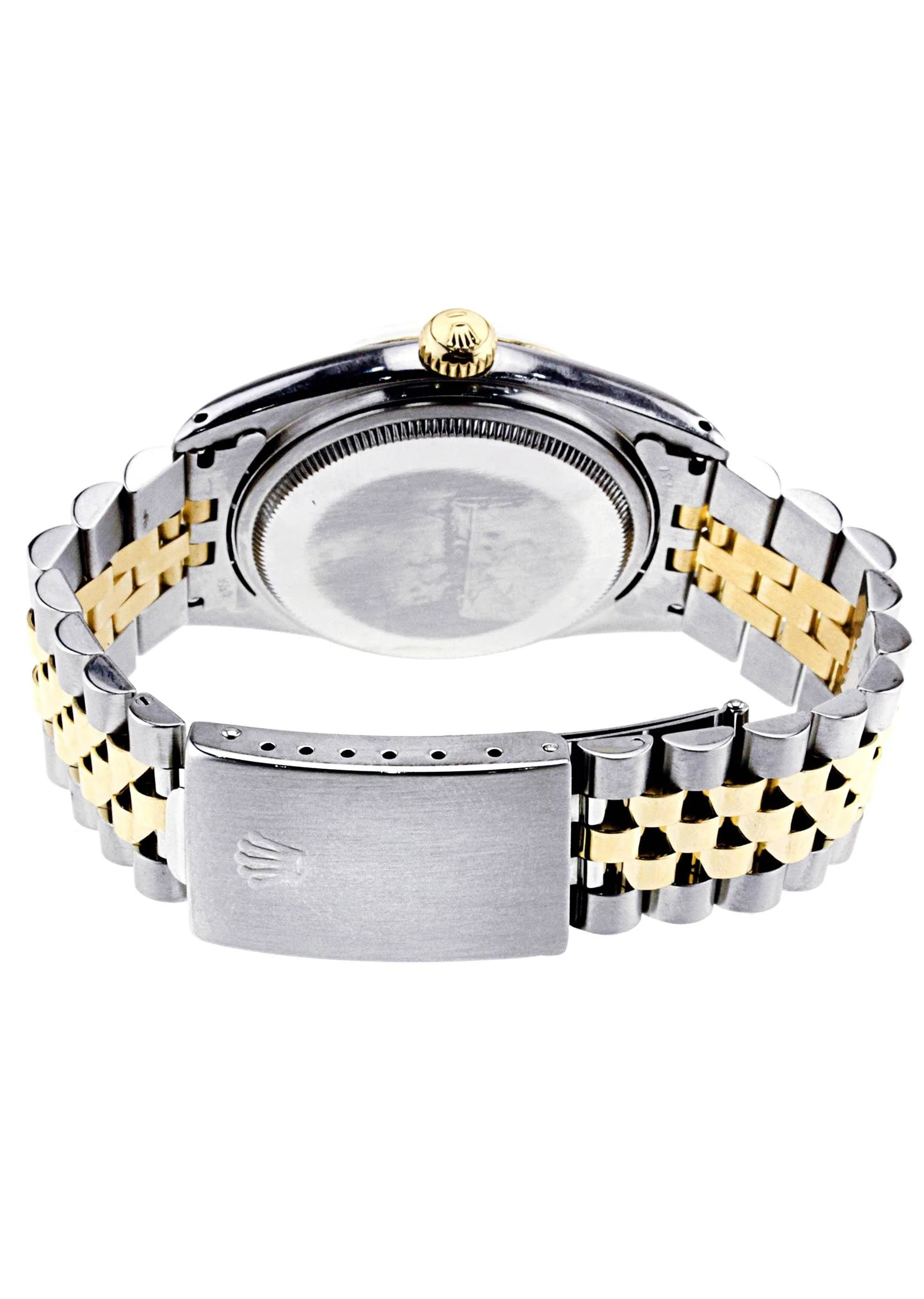Diamond Rolex Datejust | 18K Yellow Gold | 36 Mm - Image 4
