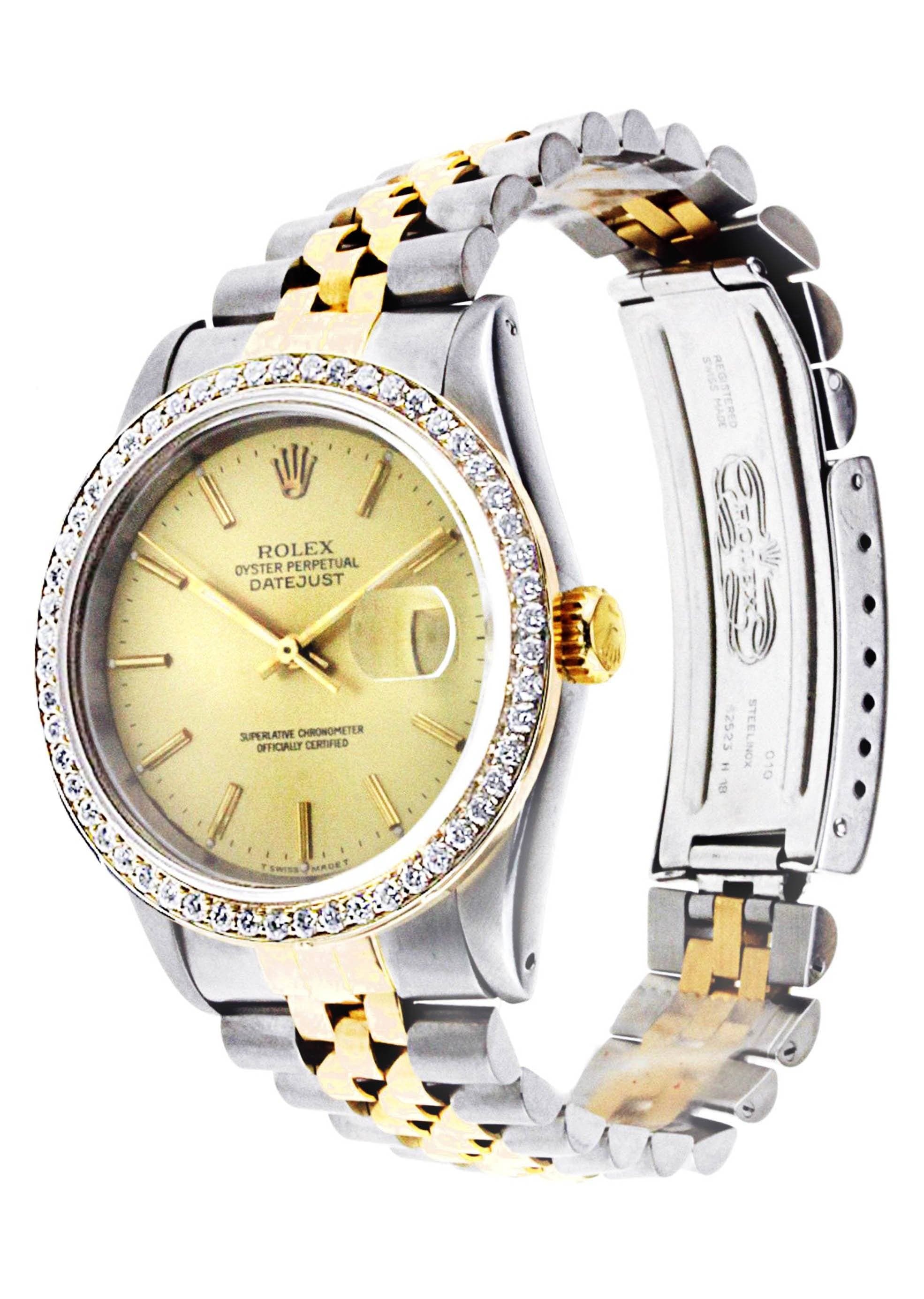 Diamond Rolex Datejust | Stainless Steel - Image 3