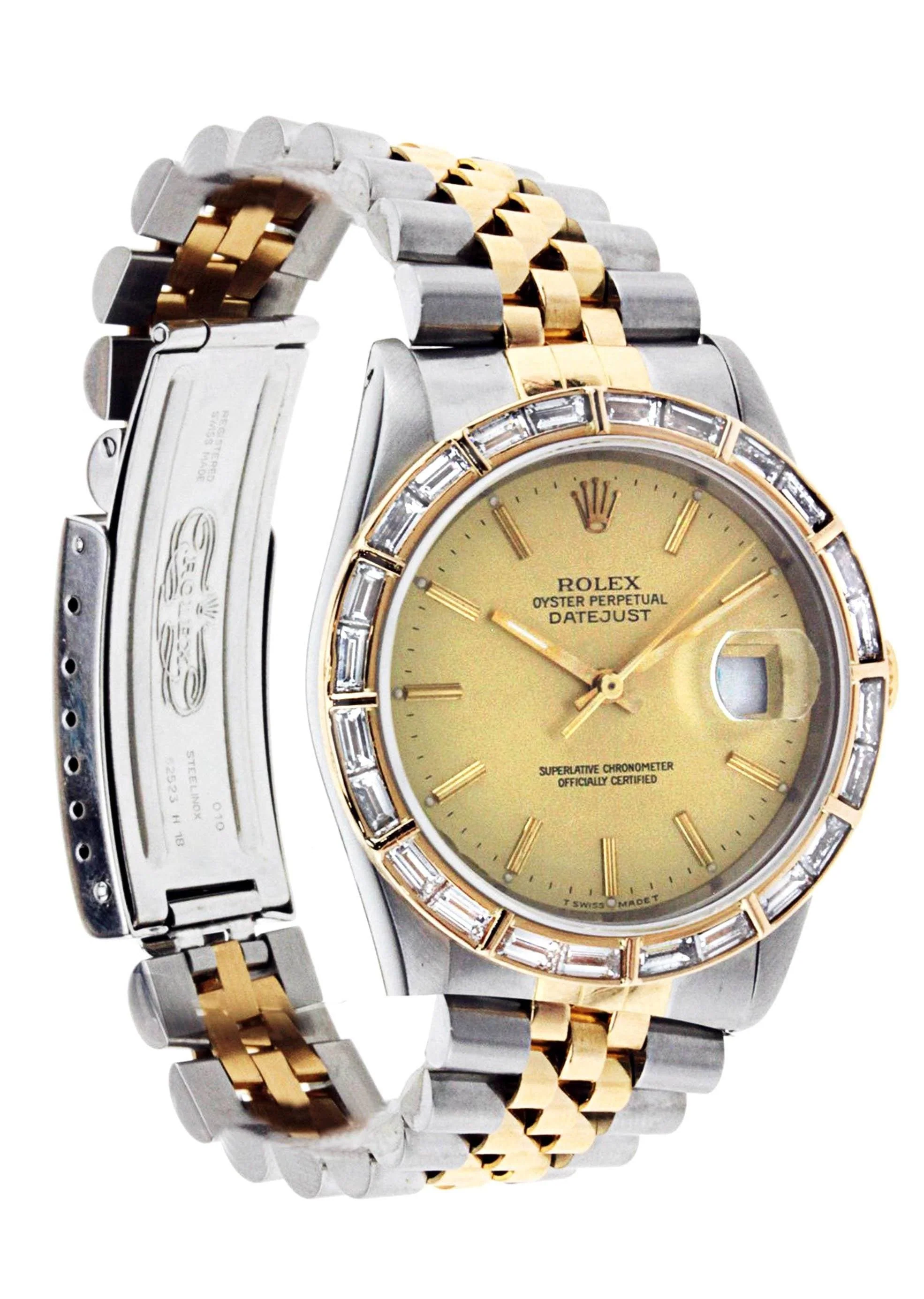 Diamond Rolex Datejust | Stainless Steel | 36 Mm - Image 4