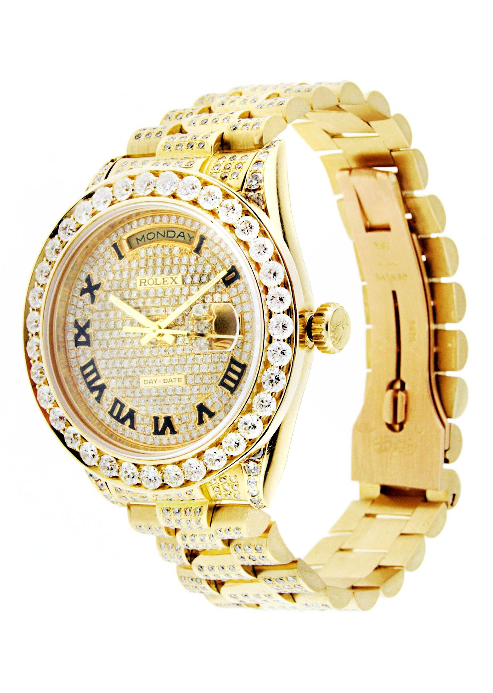 Diamond Rolex Day-Date | 18K Yellow Gold | 36 Mm - Image 3