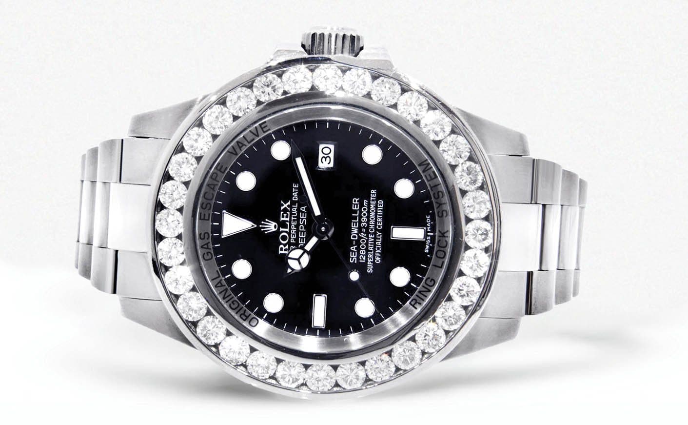 Diamond Rolex Deepsea Sea-Dweller | Stainless Steel | 44 Mm - Image 2