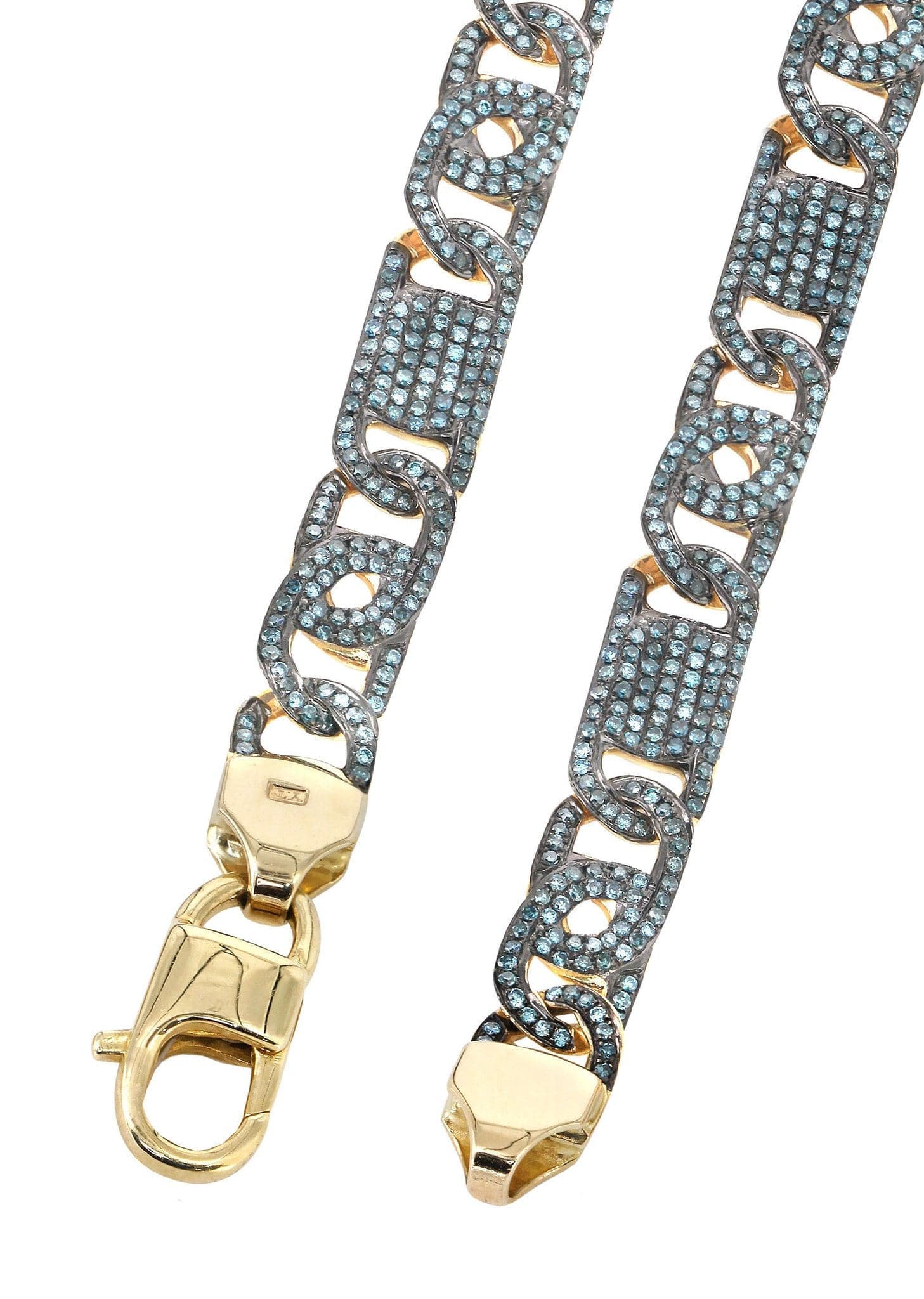 Fancy Link Chain | 9.41 Carats | 8 Mm Width | 24 Inch Length - Image 3