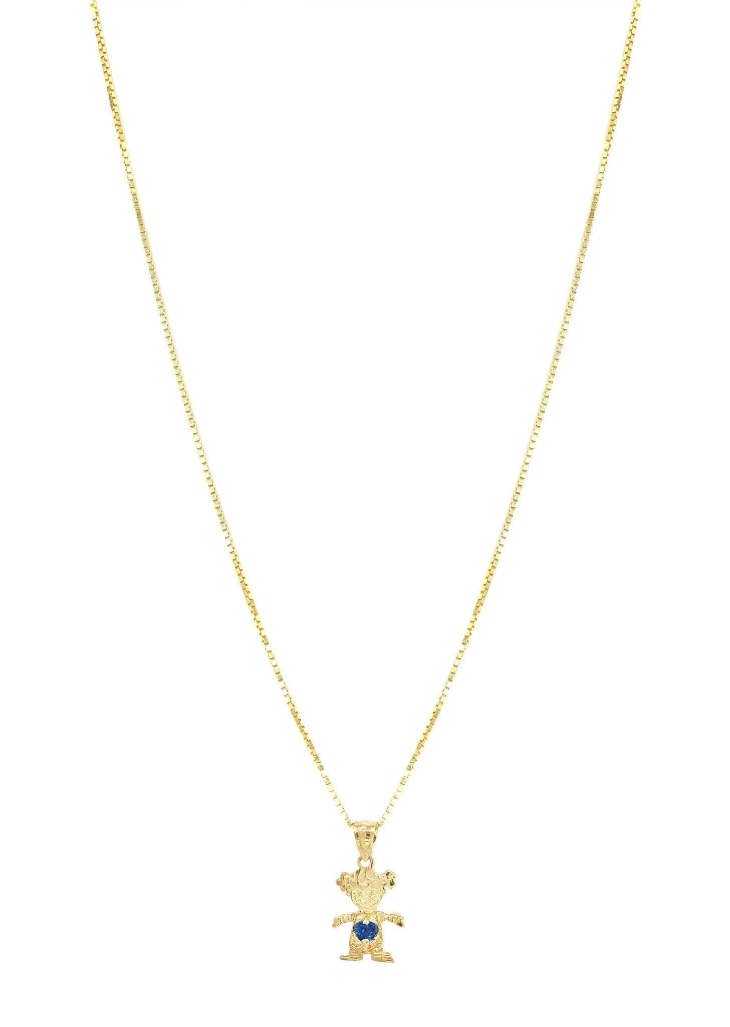 10K Yellow Gold Fancy Link Children Necklace | Appx. 5.8 Grams - Image 5