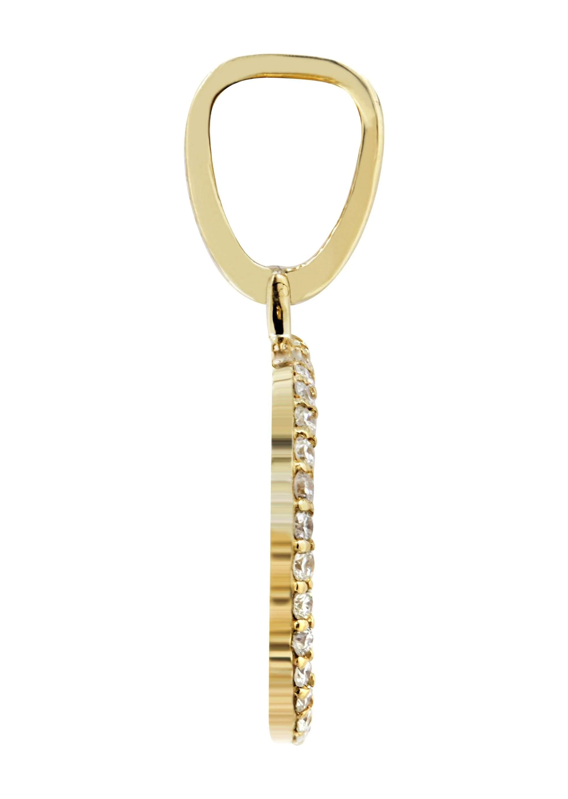 Four Rings Diamond Pendant | 2.20 Carats | Yellow Gold | 10 Grams - Image 3