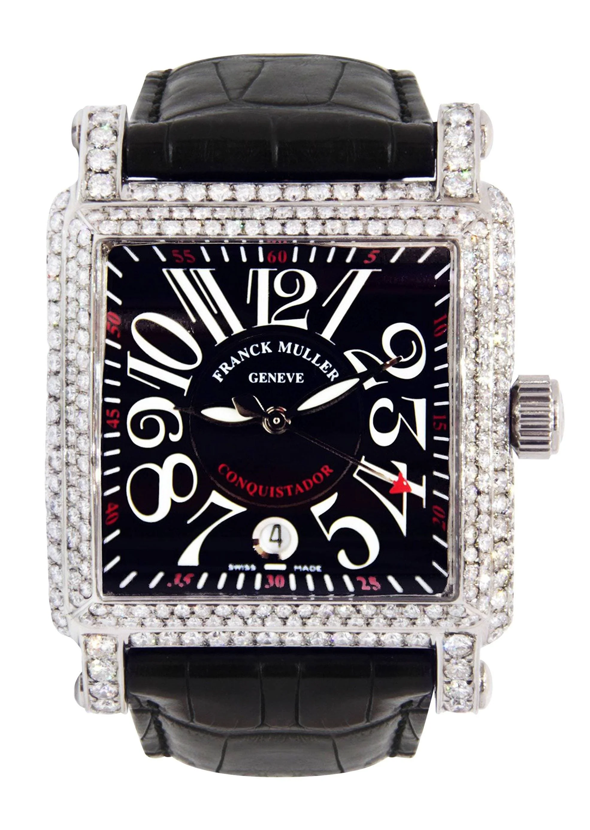Diamond Franck Muller Conquistador Cortez | Stainless Steel