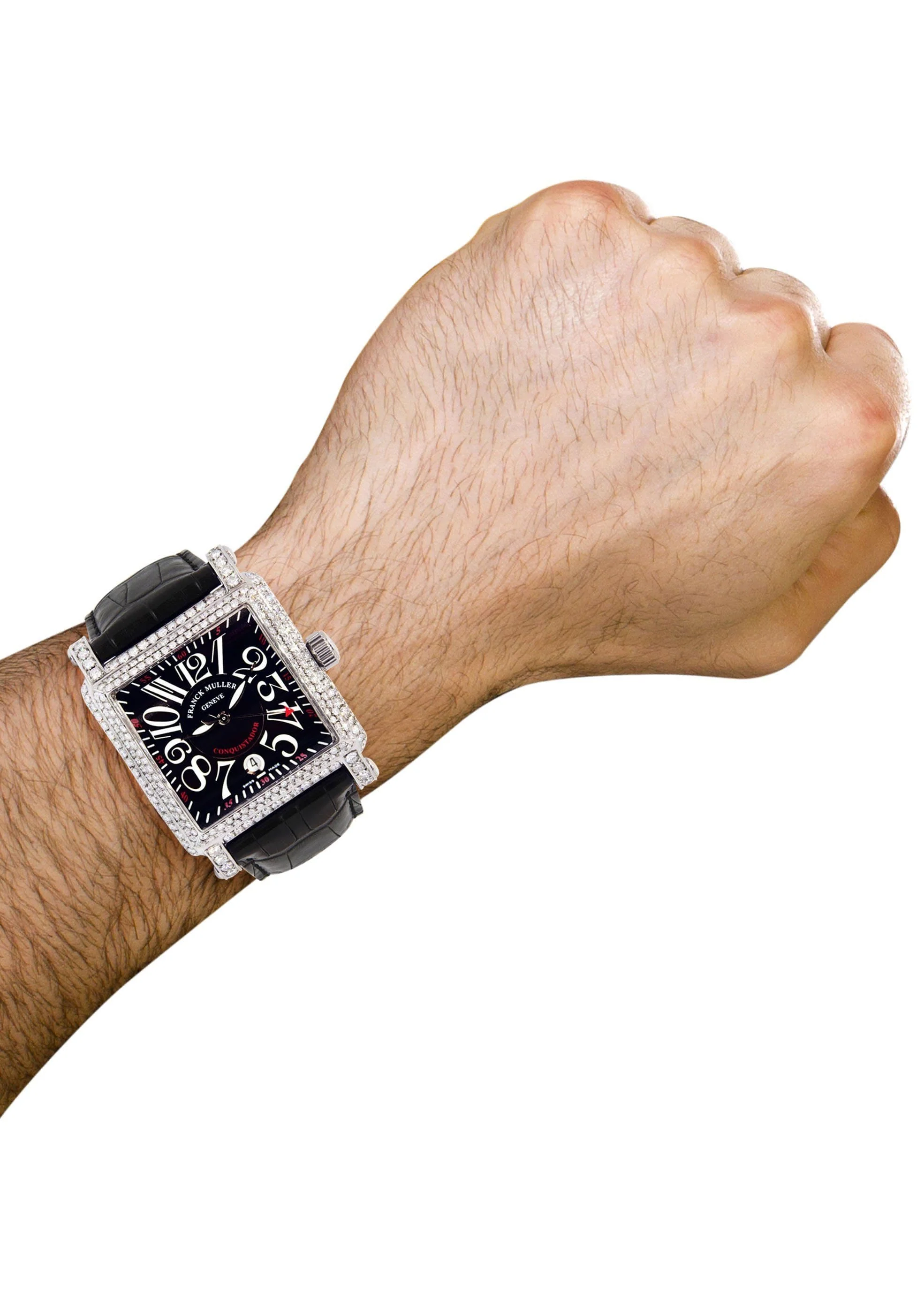 Diamond Franck Muller Conquistador Cortez | Stainless Steel - Image 5
