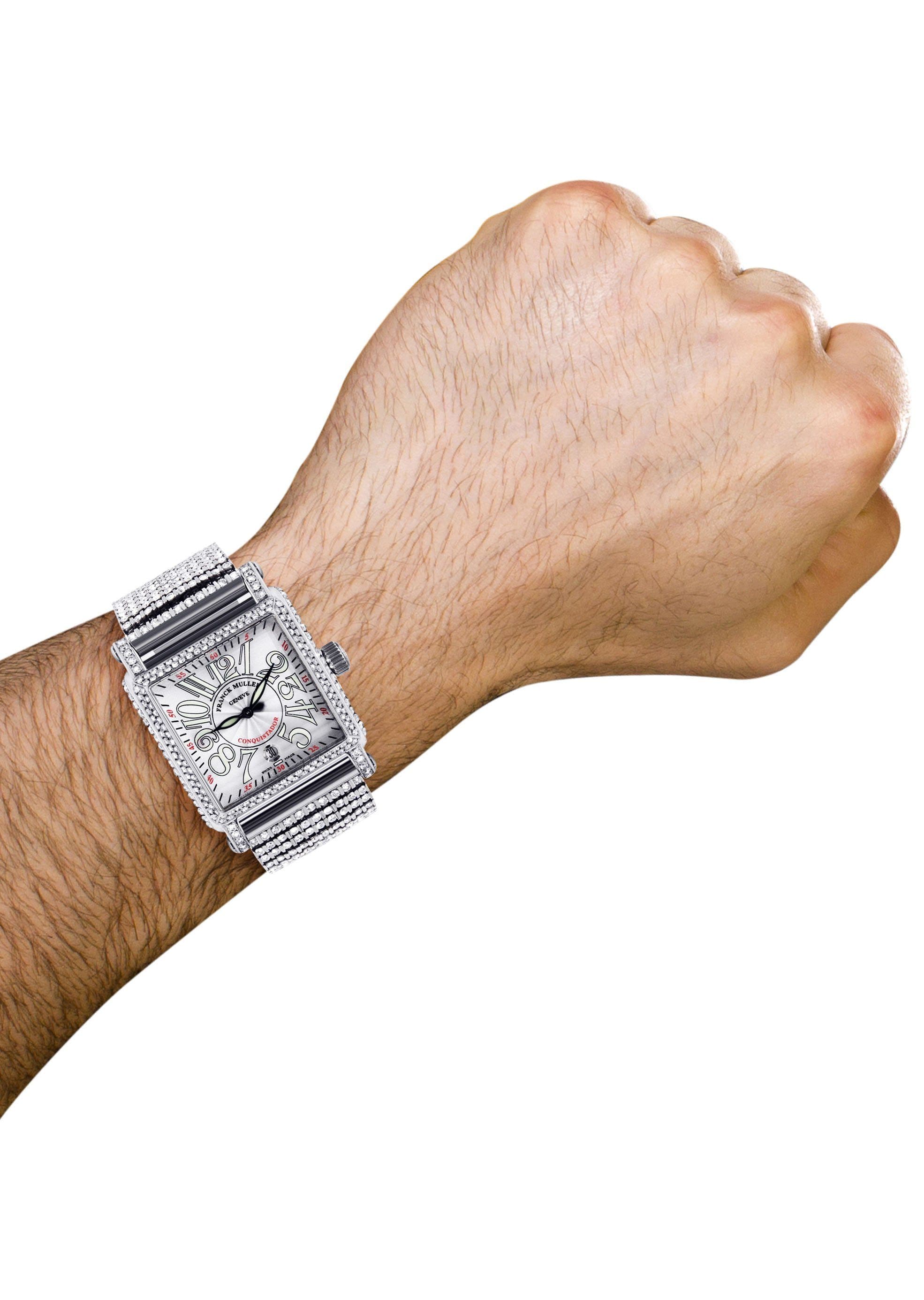 Diamond Franck Muller Conquistador Cortez | Stainless Steel | 45 Mm - Image 4