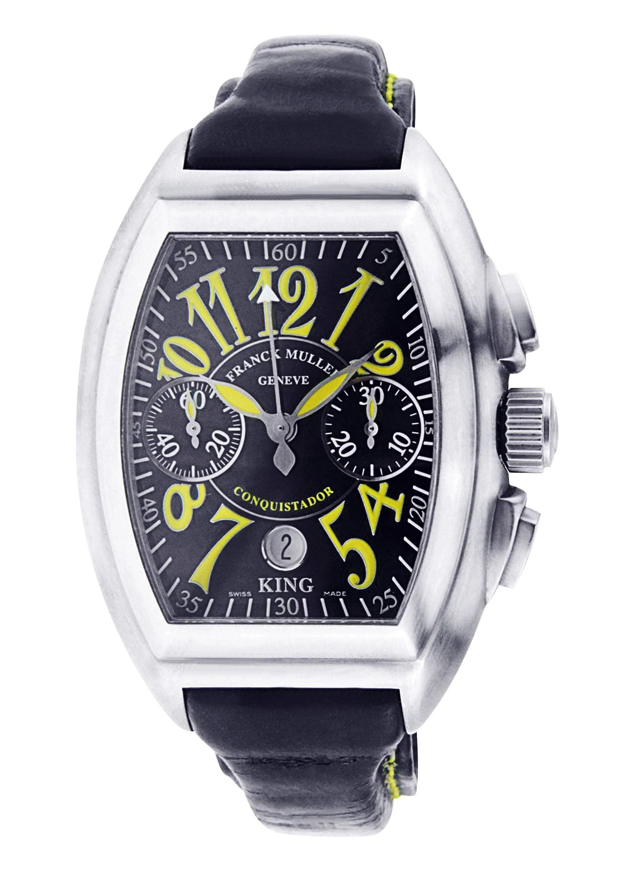 Franck Muller Conquistador Soleil Special Edition | Stainless Steel | 39 Mm