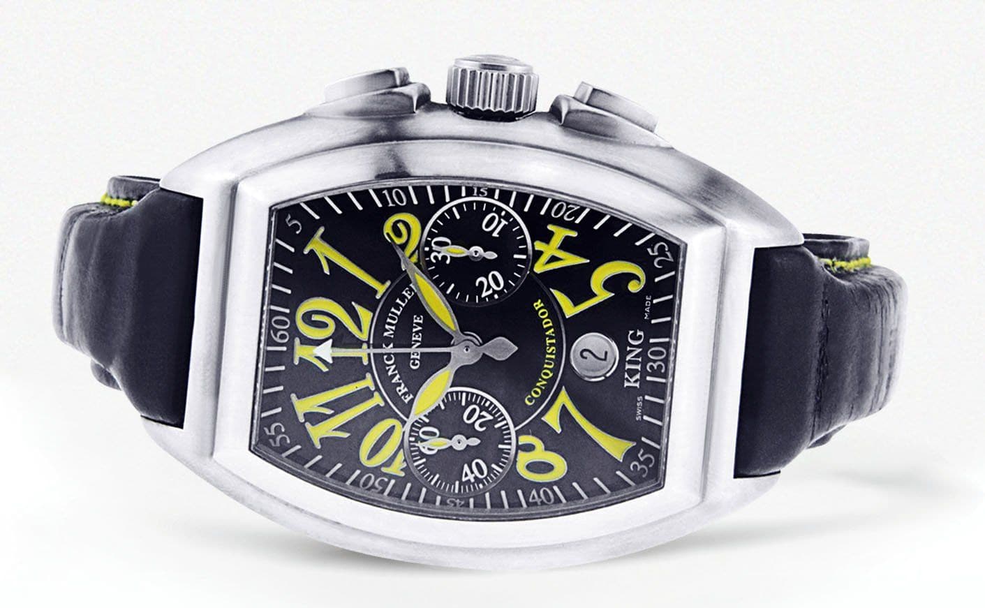 Franck Muller Conquistador Soleil Special Edition | Stainless Steel | 39 Mm - Image 4