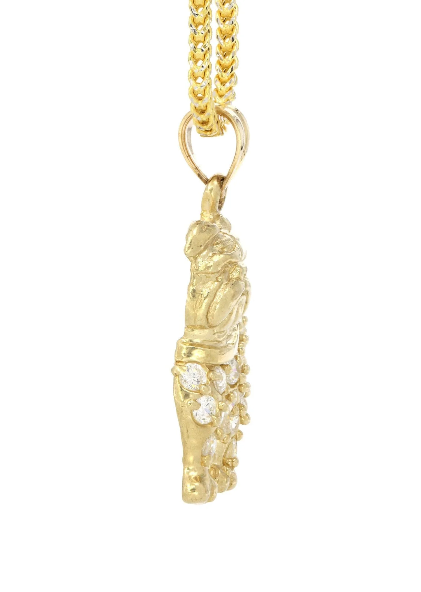 10K Yellow Gold Dog Necklace | Appx. 15.2 Grams - Image 4
