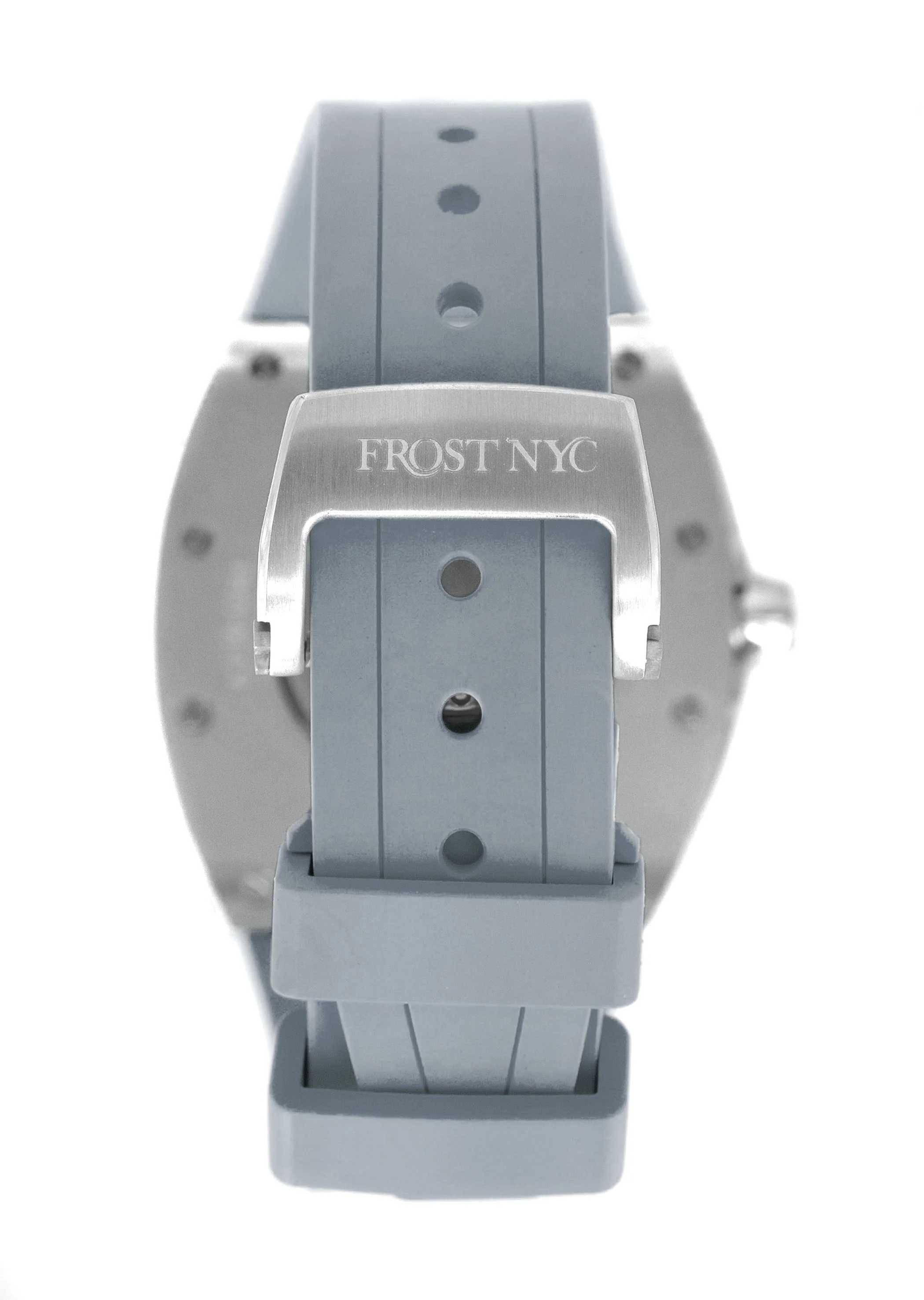 Frost NYC Mens Watch - Automatic Skeleton Stainless Steel Sport Watch | FRST-01-XS | Gray - Image 7