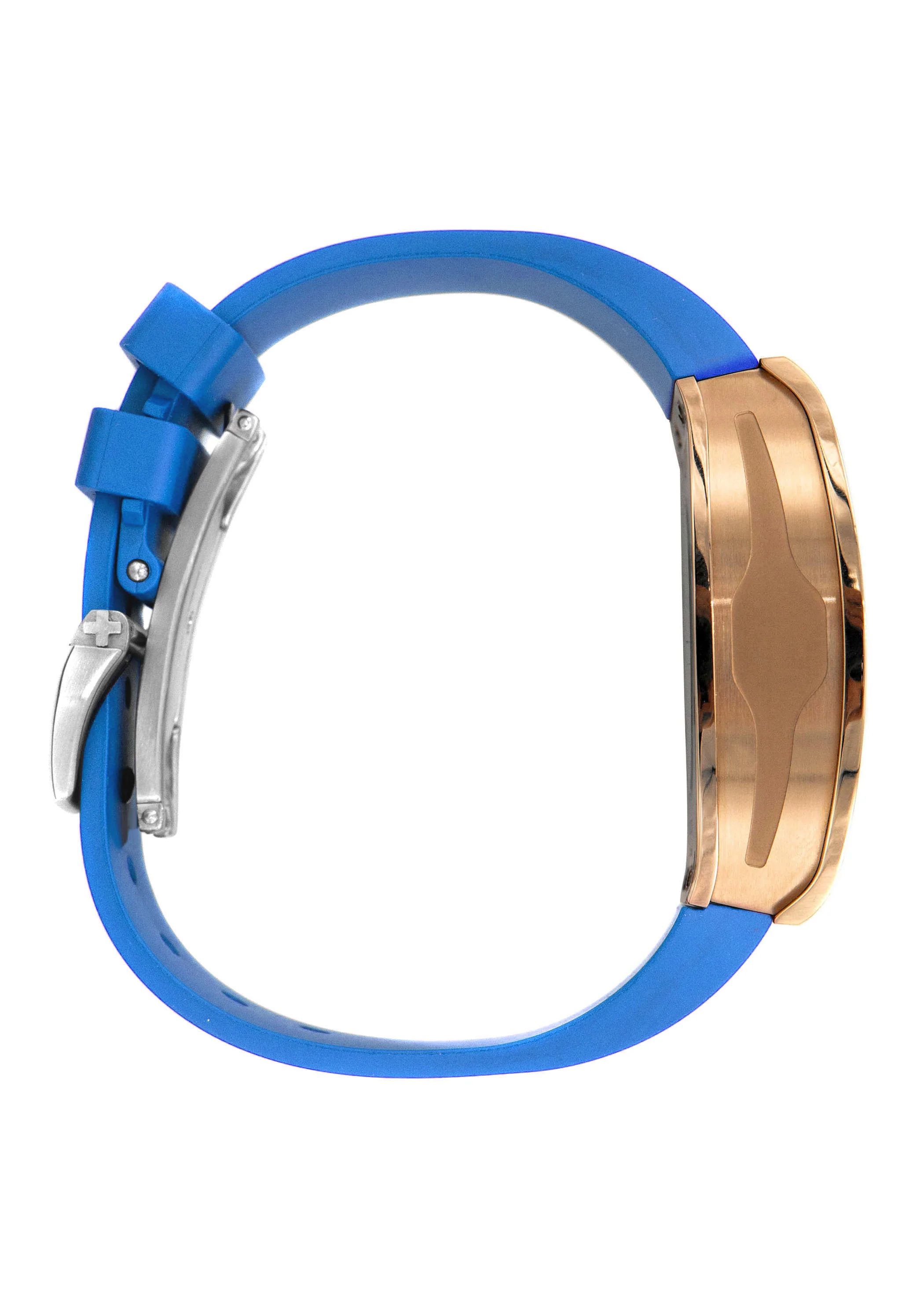 Frost NYC Mens Watch - Automatic Skeleton Rose Sport Watch | FRST-01-RC | Blue - Image 5