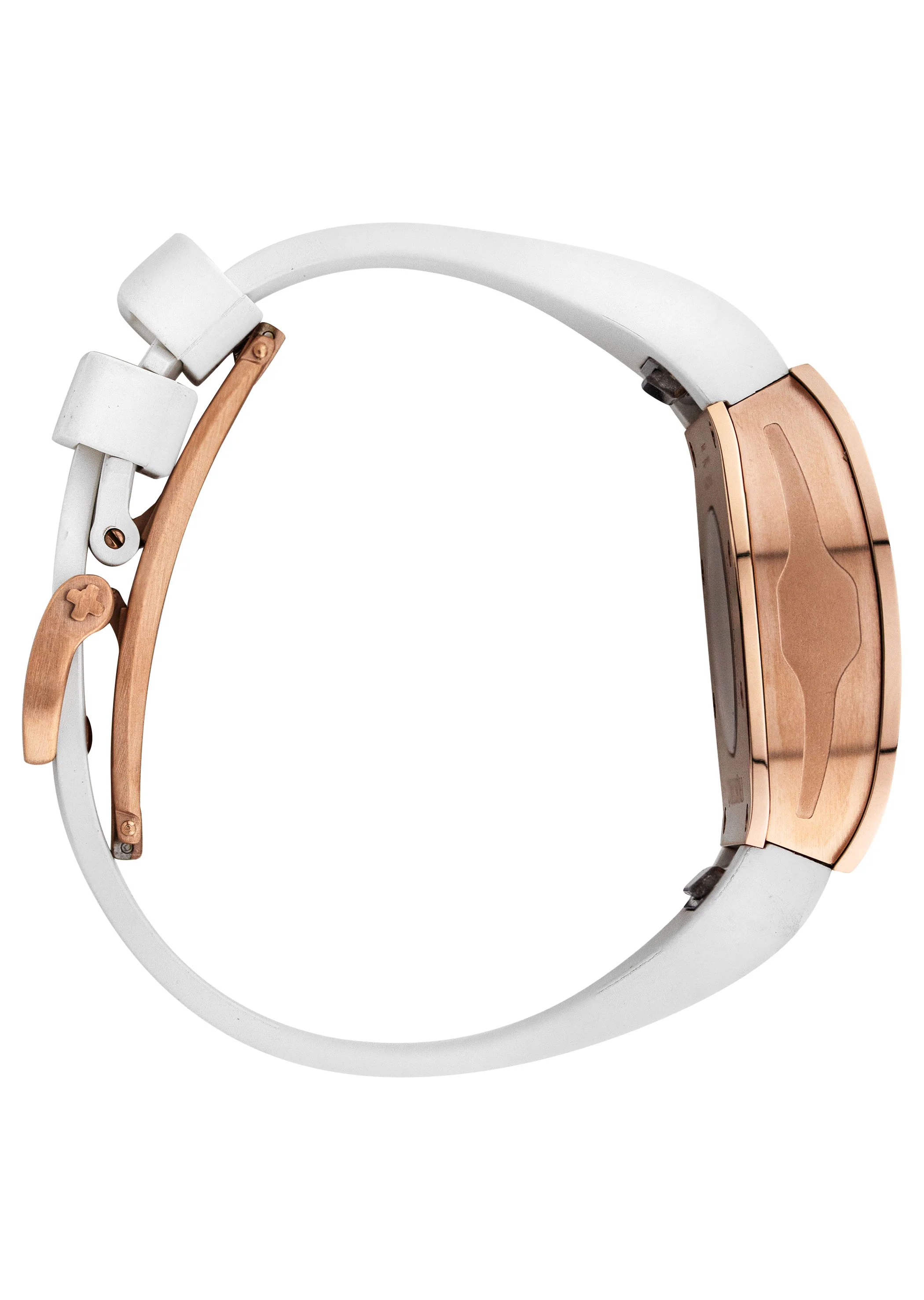 Frost NYC Womens Watch - Automatic White Dial Sapphire Skeleton Rose Gold | WFRST-01-TS-R White Band | Pre - Sale - Image 5