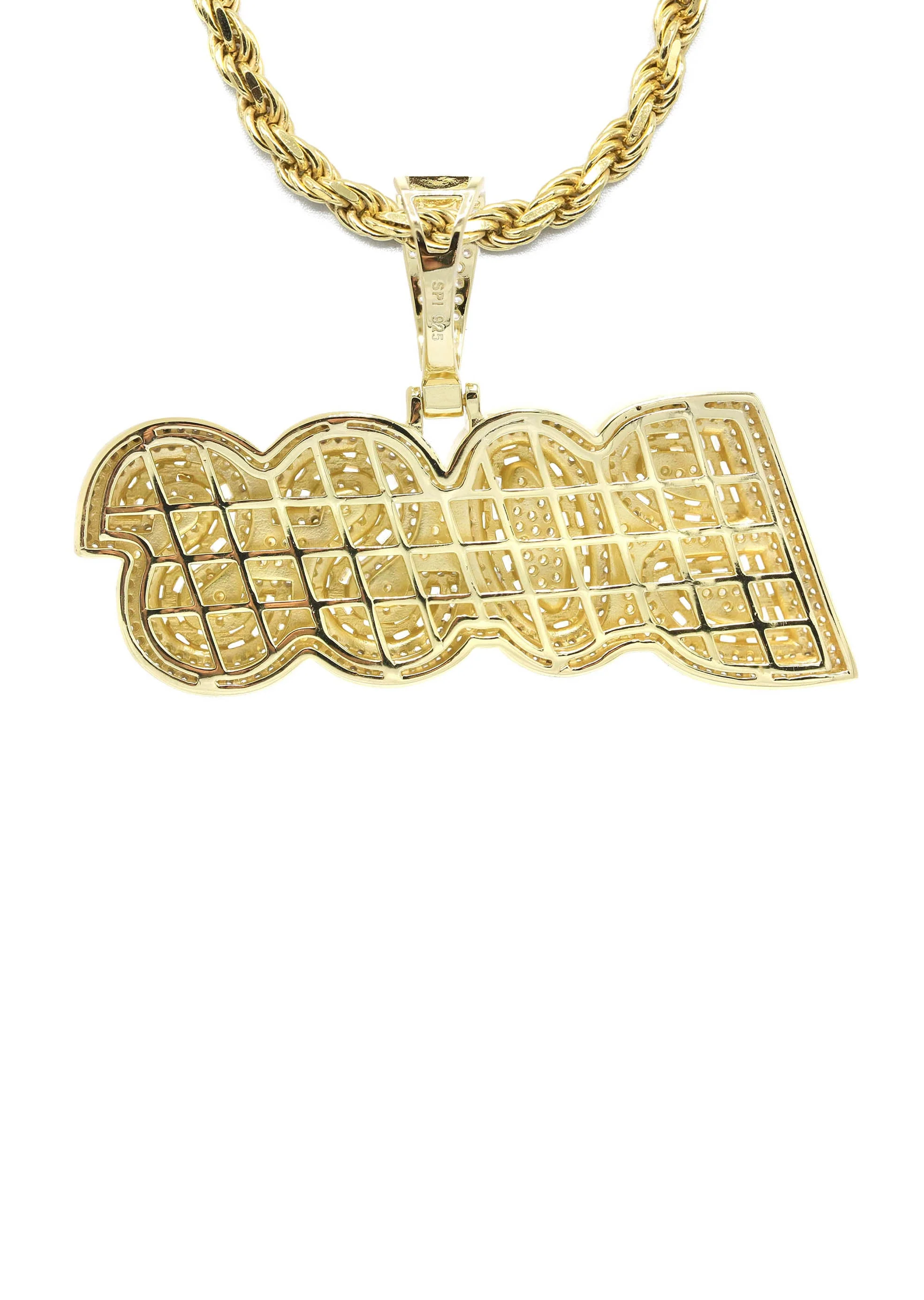Silver Necklace - Gold BOSS Necklace | 38.4 Grams - Image 3