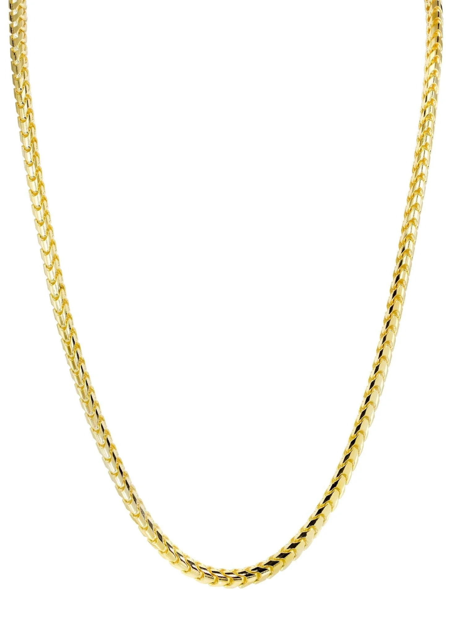 Gold Chain - Solid Franco Chain 10K/14K Yellow Gold - Image 3