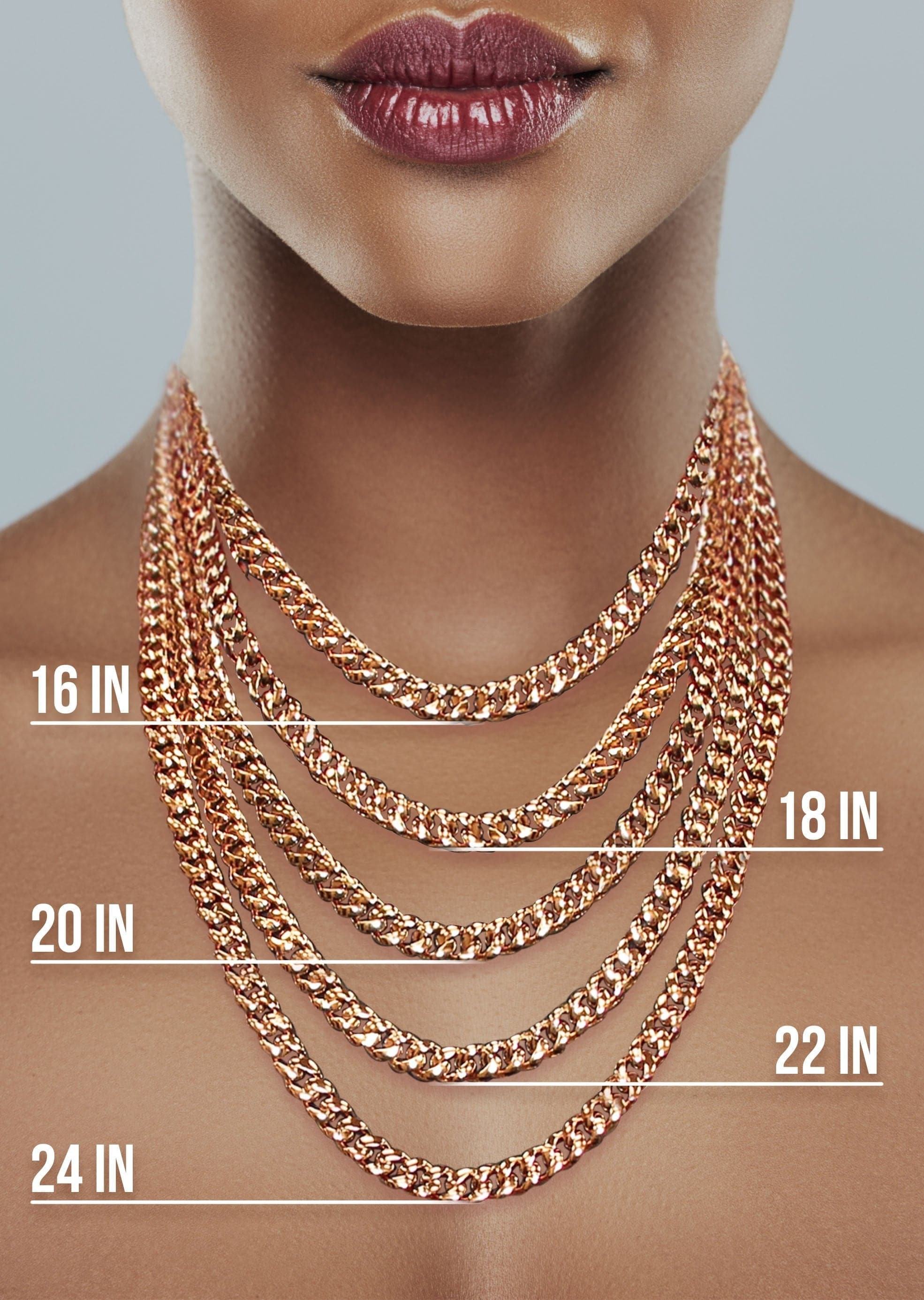 Gold Chain - Womens Semi Solid  Franco Chain 10K/14K White Gold - Image 6