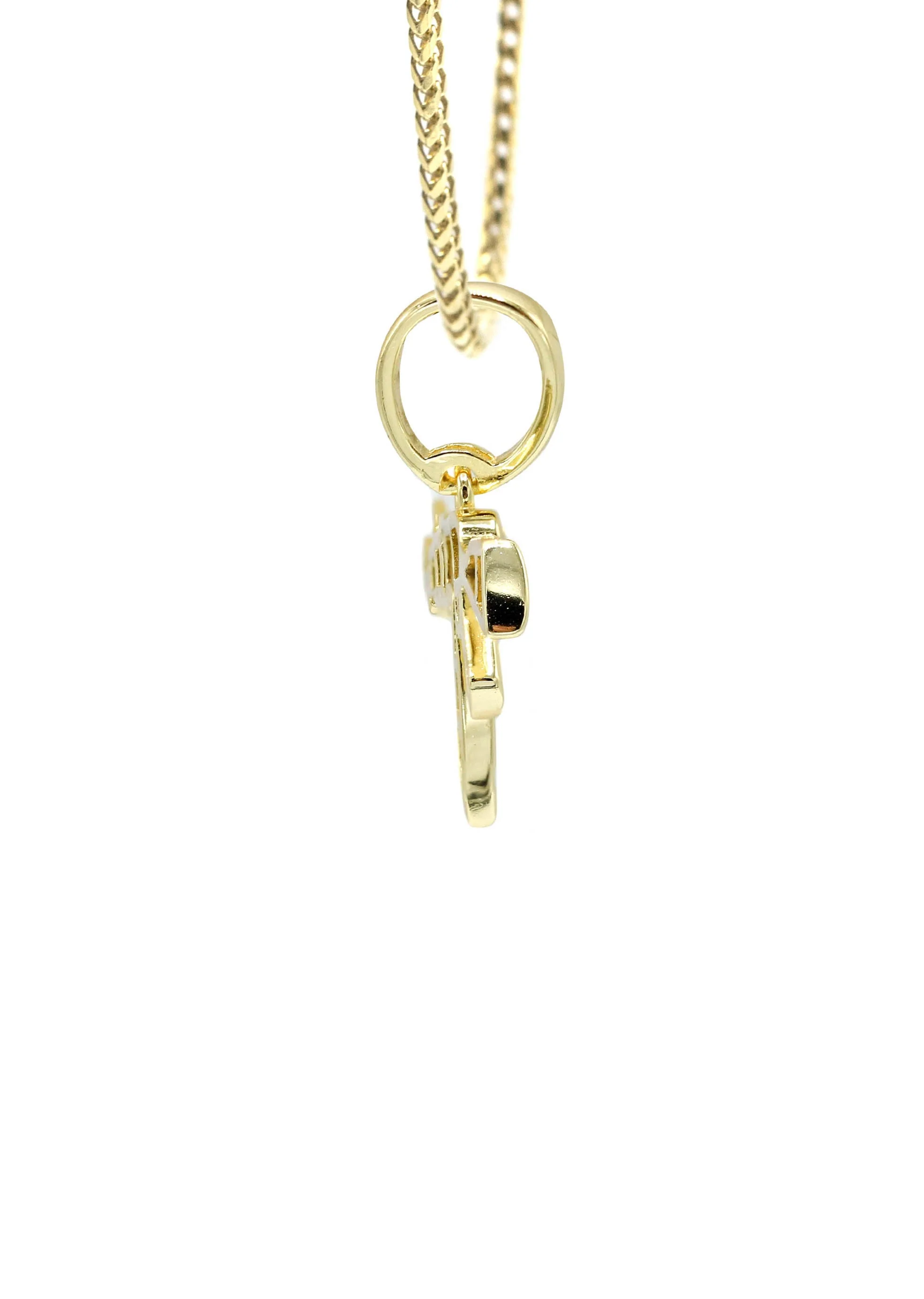 Silver Necklace - Gold Gun Necklace | 11 Grams - Image 4