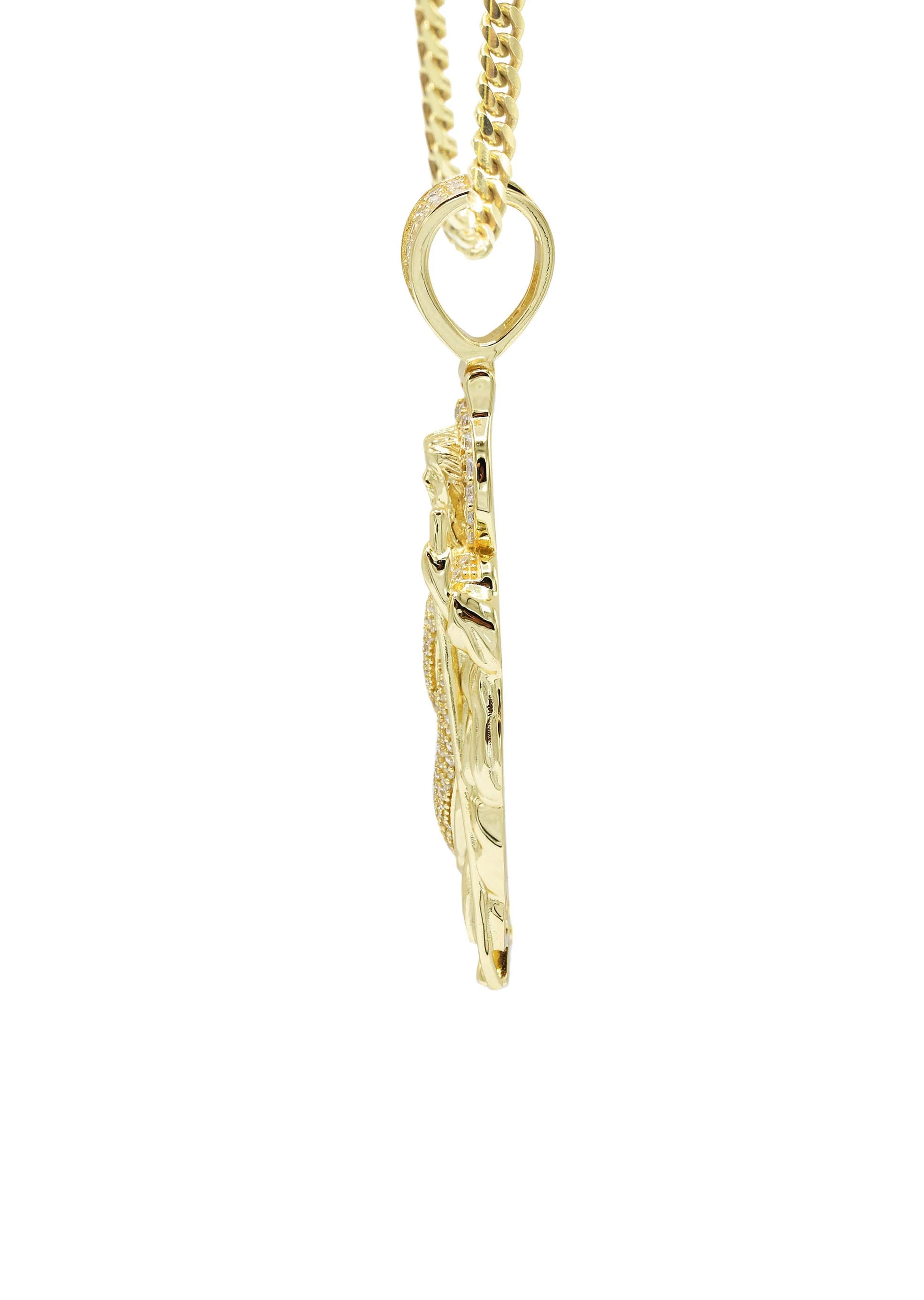 Silver Necklace - Gold St. Jude Necklace | 20.9 Grams - Image 4