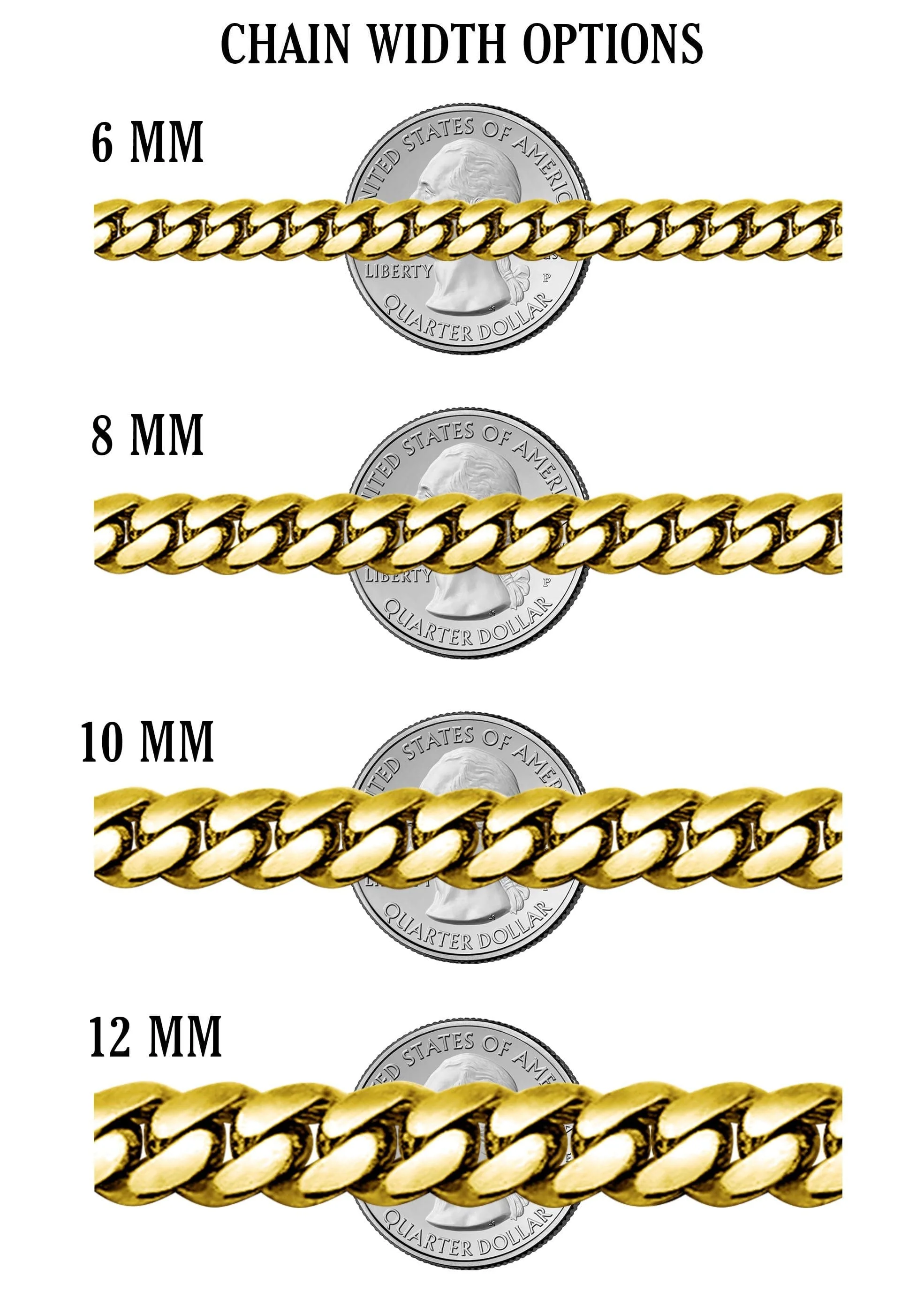 Gold Plated Mens Cuban Curb Chain - Image 5