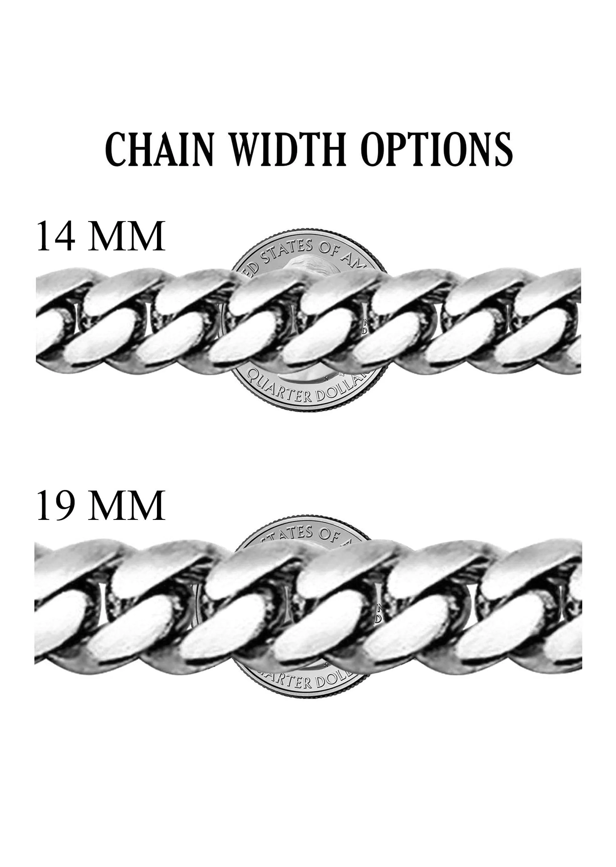 Iced Out White Gold Plated Mens Prong Set Cuban Link Chain - Image 7