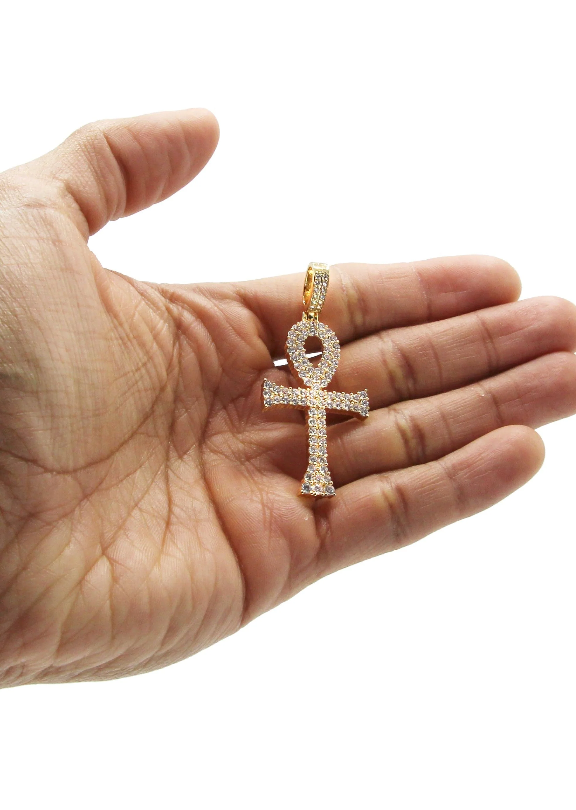 Gold Plated Ankh Pendant | 7.1 Grams - Image 4