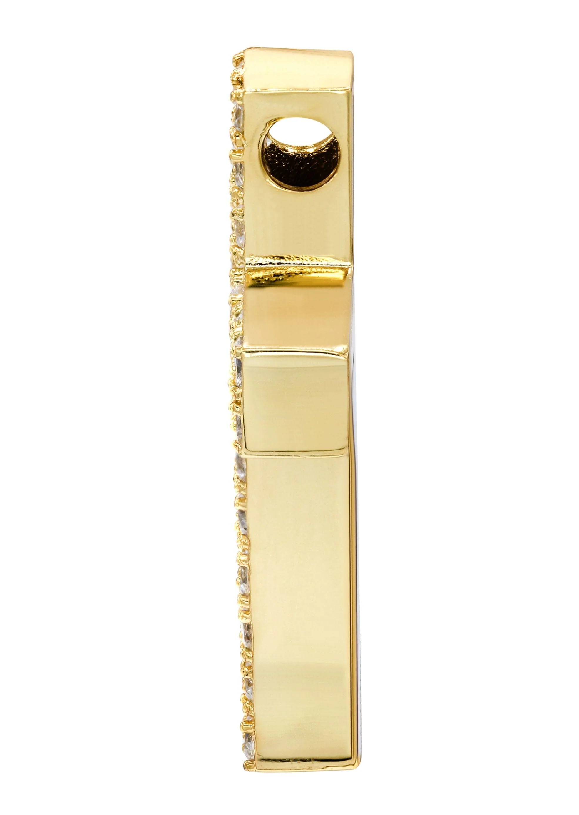 Mens Gold Plated Cross Pendant | 12 Grams - Image 3