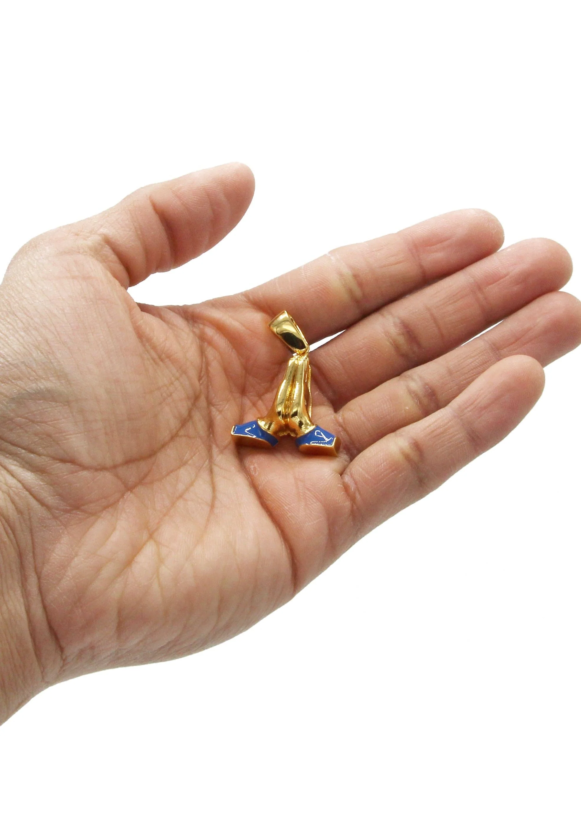 Mens Gold Plated Emoji Pendant | 14.2 Grams - Image 4