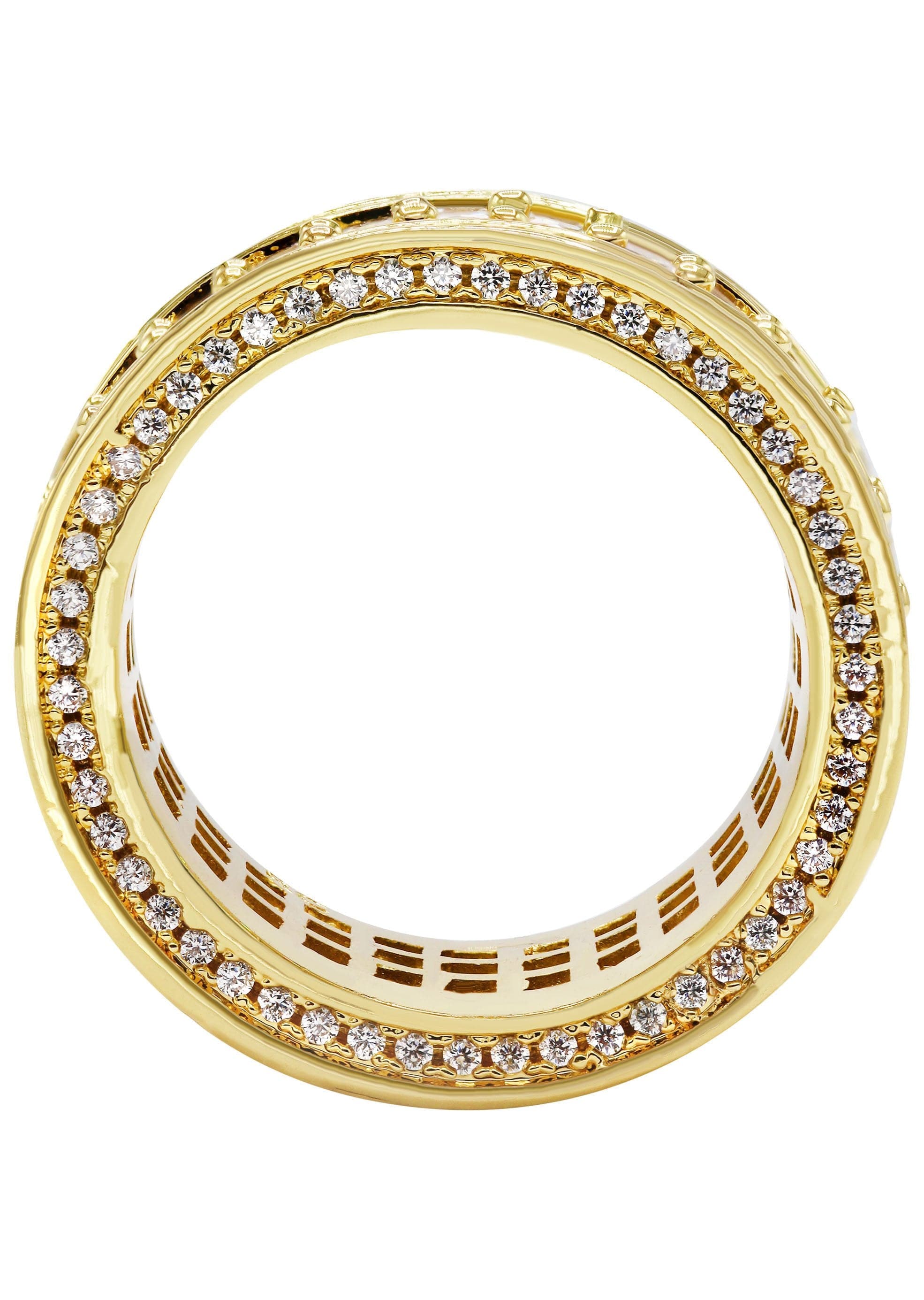 Gold Plated Eternity Ring | 15.5 Grams - Image 2