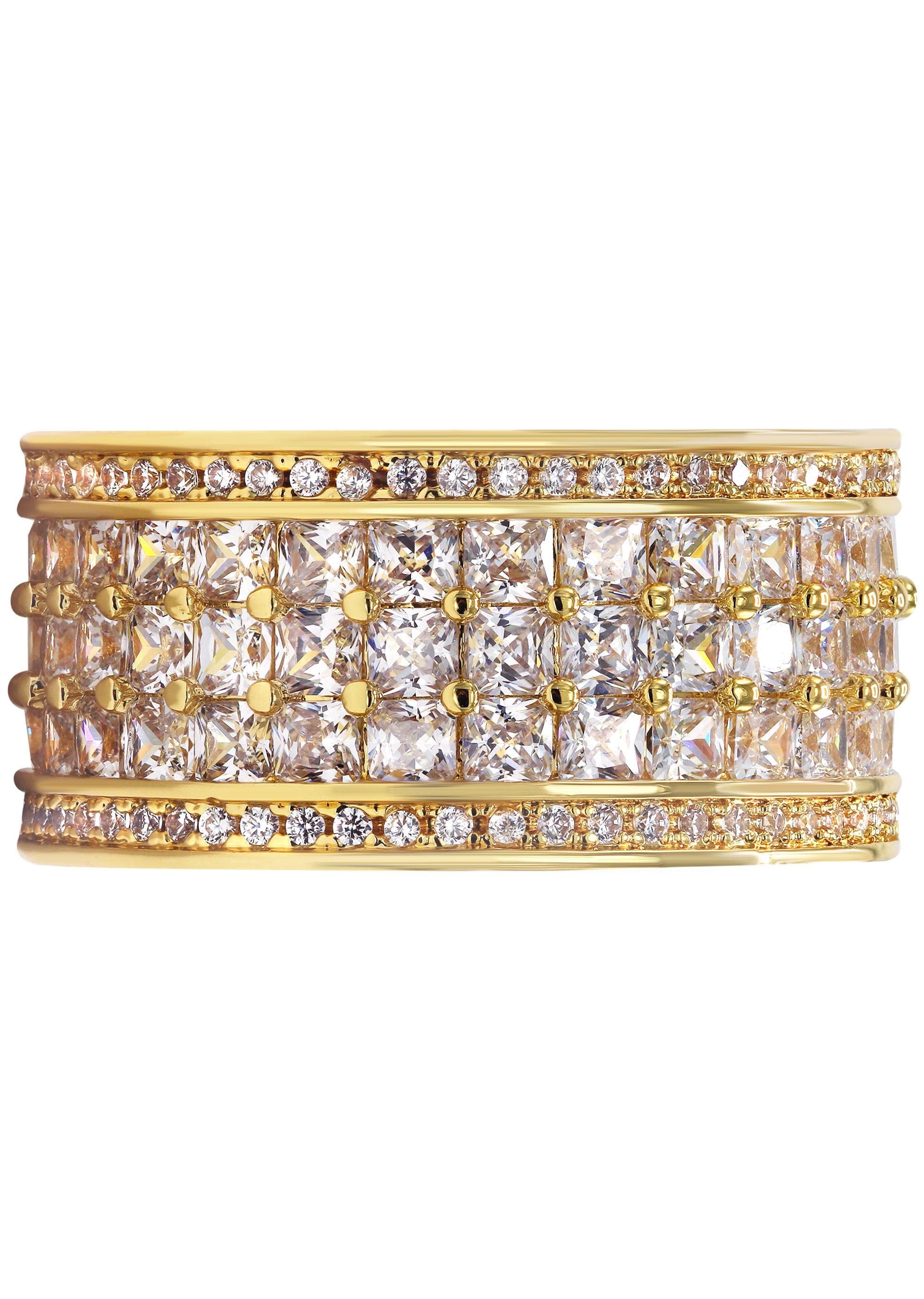 Gold Plated Eternity Ring | 15.5 Grams - Image 3