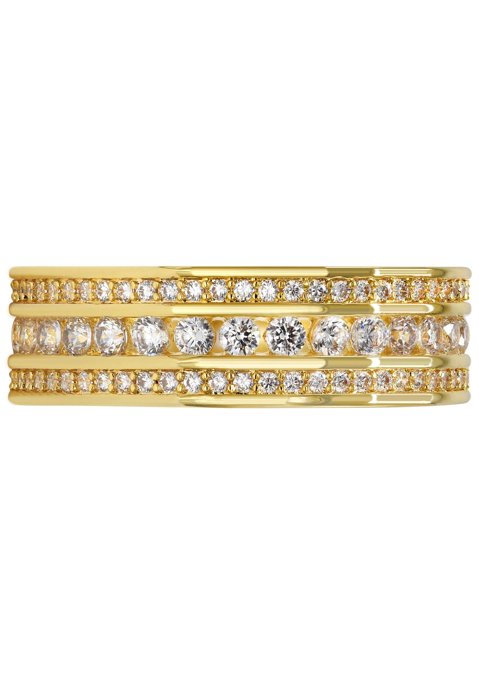 Gold Plated Eternity Ring | 4.8 Grams - Image 3
