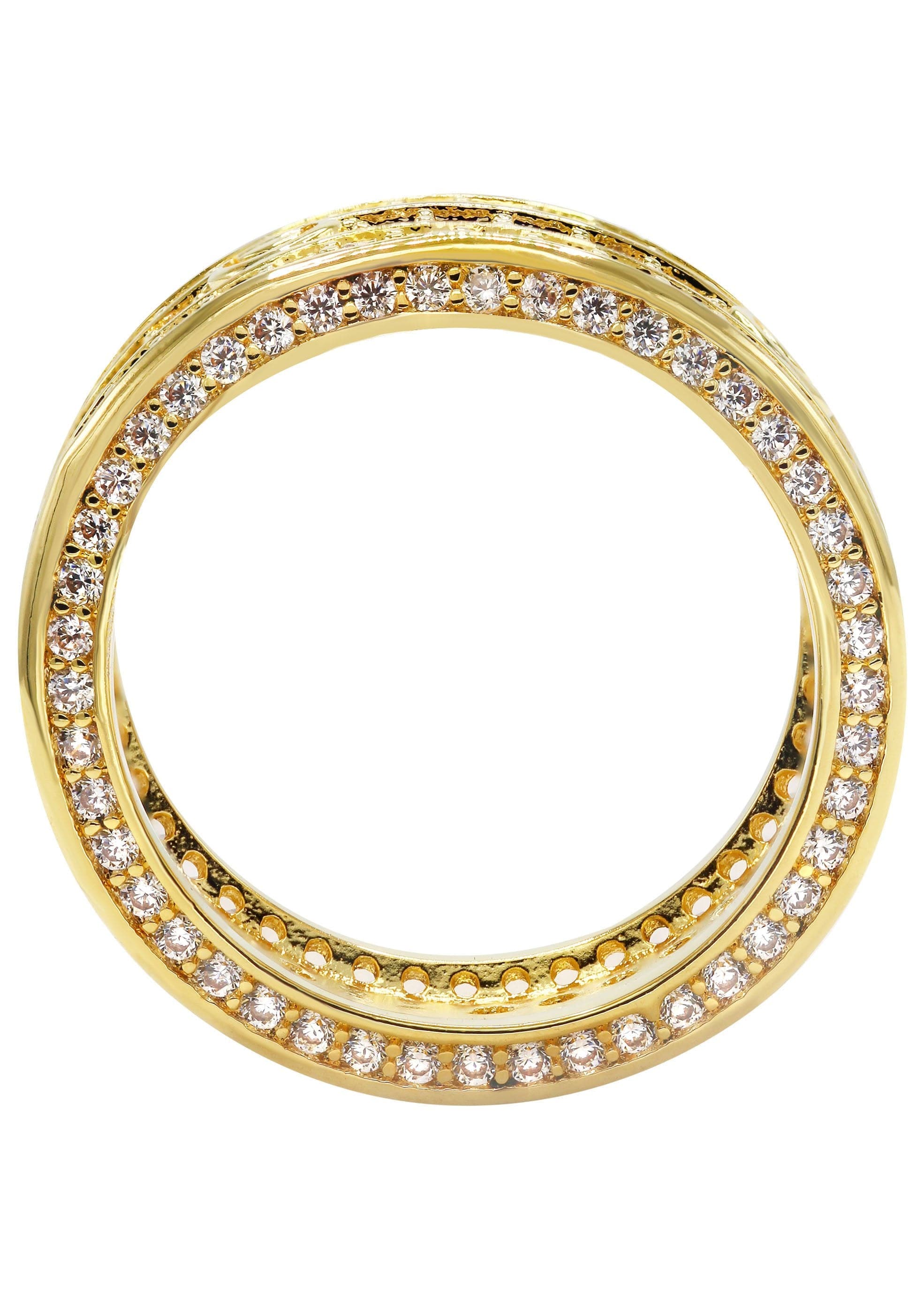 Gold Plated Eternity Ring | 8 Grams - Image 3
