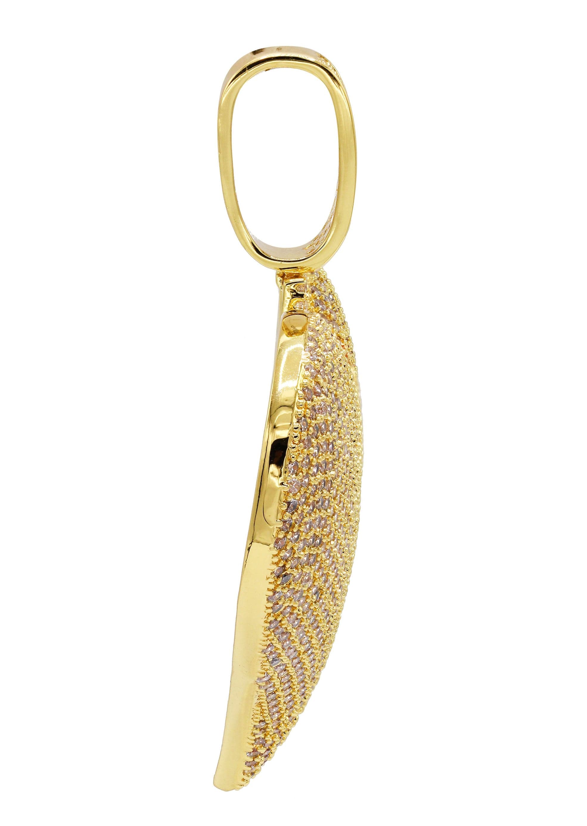 Gold Plated Heart Shape Pendant | 30.5 Grams - Image 3