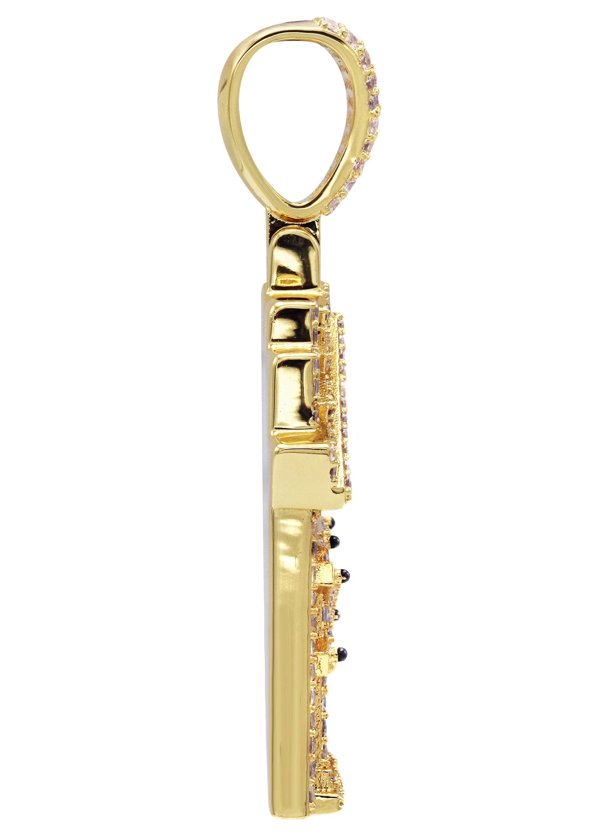 Gold Plated House Pendant | 18.7 Grams - Image 3