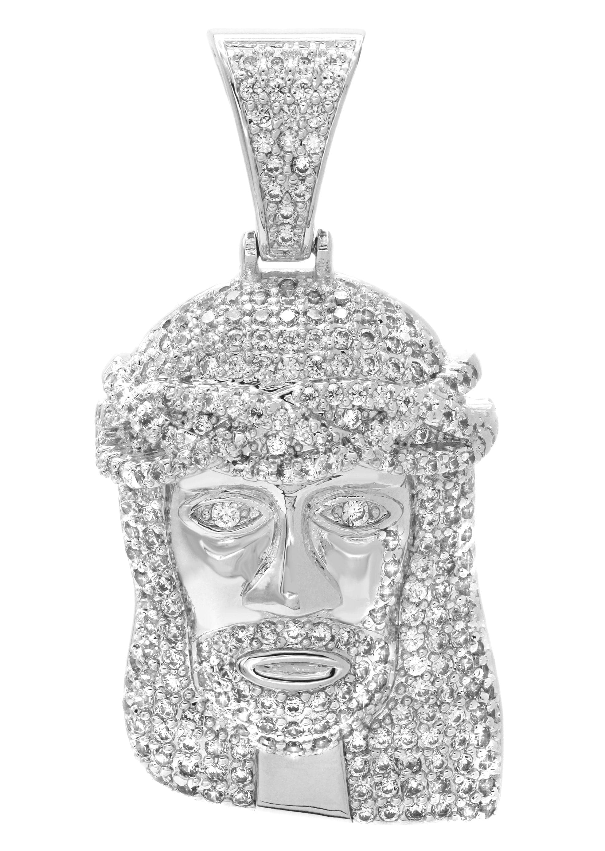 Gold Plated Jesus Head Pendant | 14.8 Grams