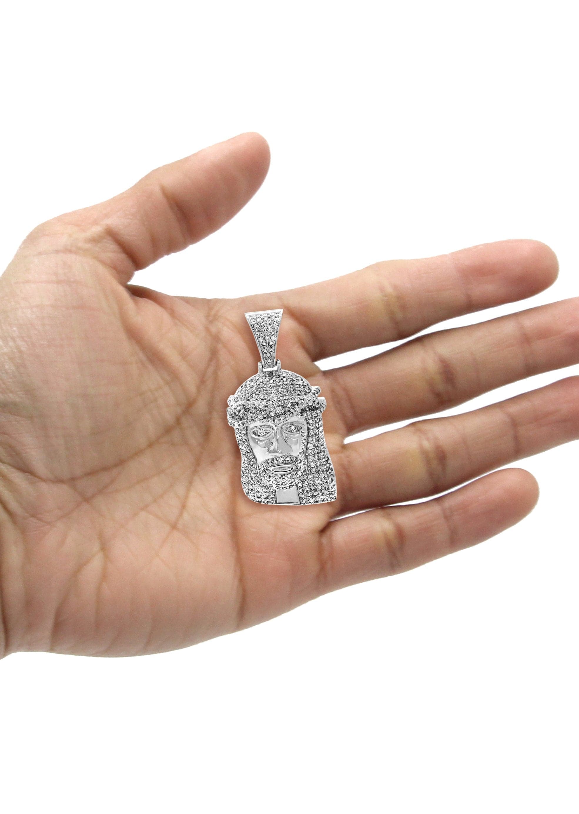 Gold Plated Jesus Head Pendant | 14.8 Grams - Image 4