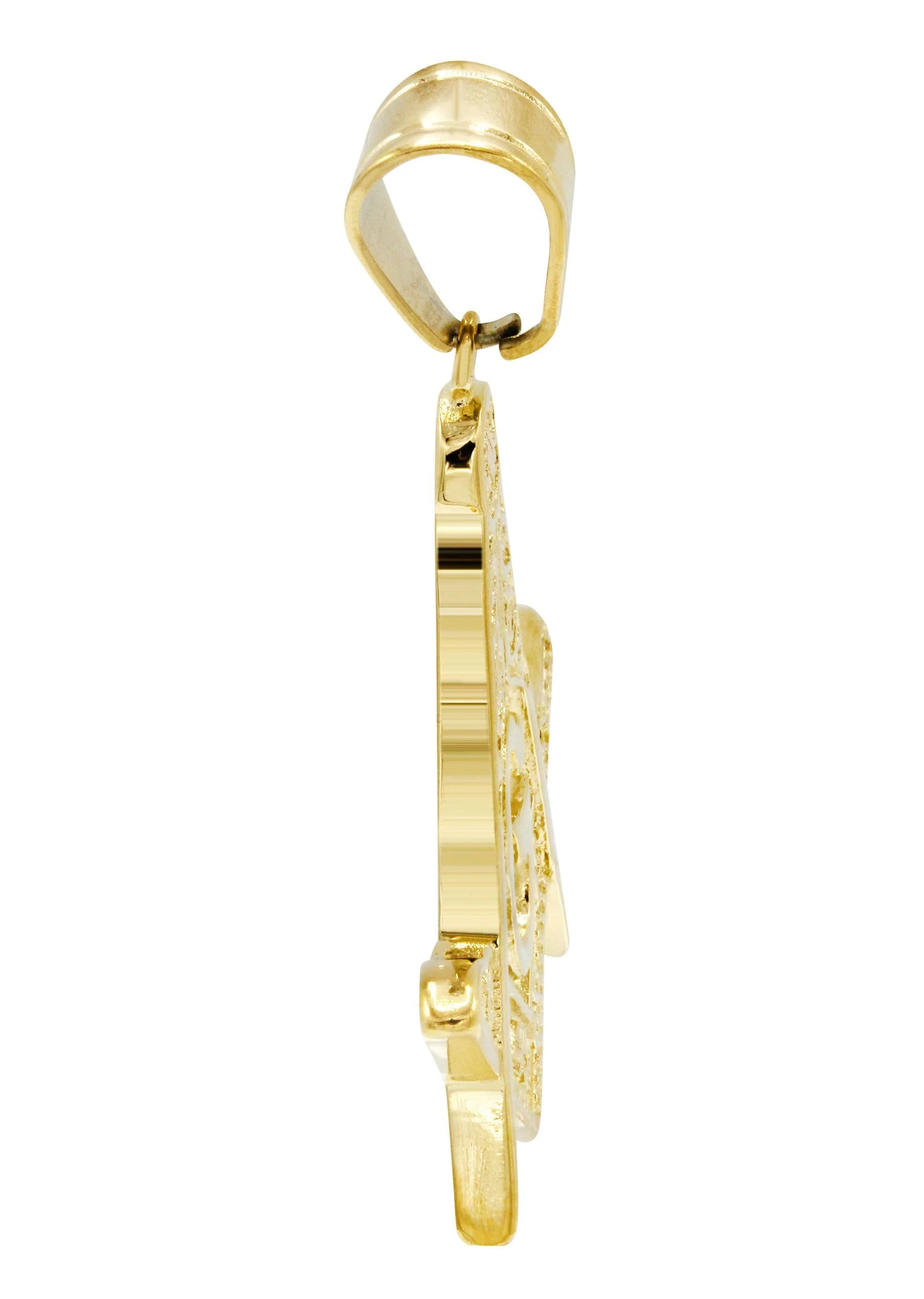 Mens Gold Plated Mason Pendant | 9.5 Grams - Image 3