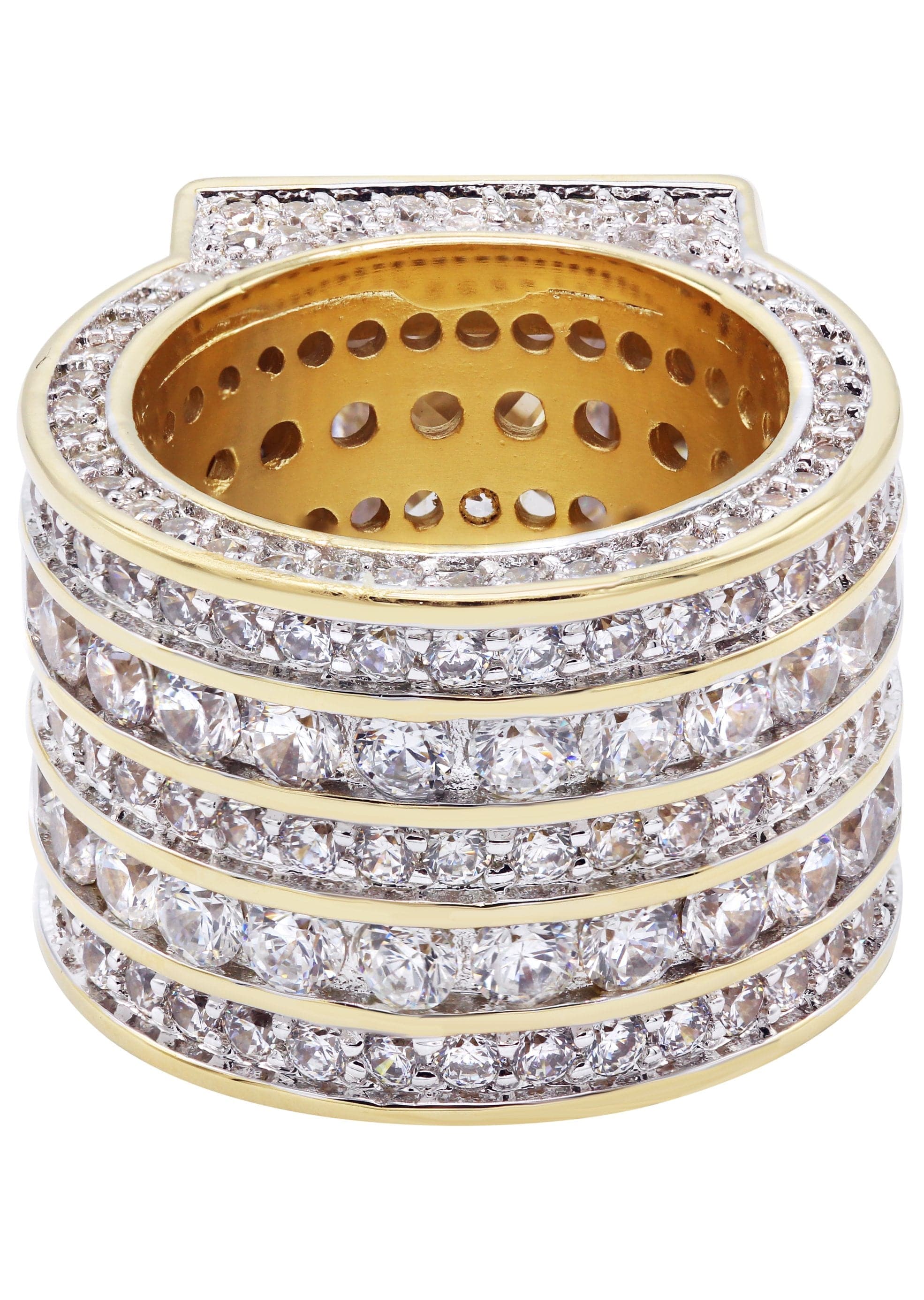 Gold Plated Pinky Ring | 23.1 Grams - Image 3